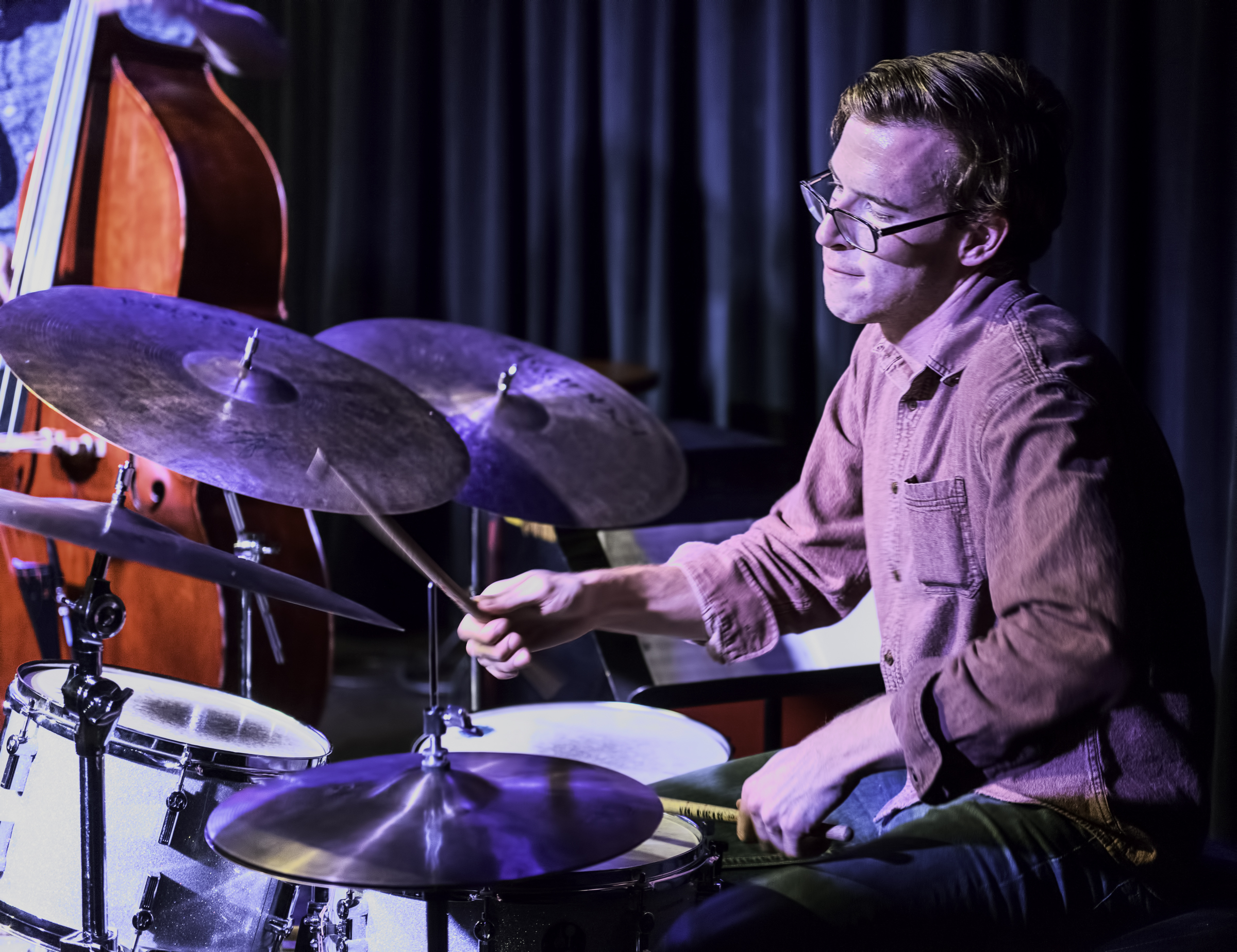 Matt McClintock with Eric Rasmussen and Vincent Thiefain at the Nash in Phoenix