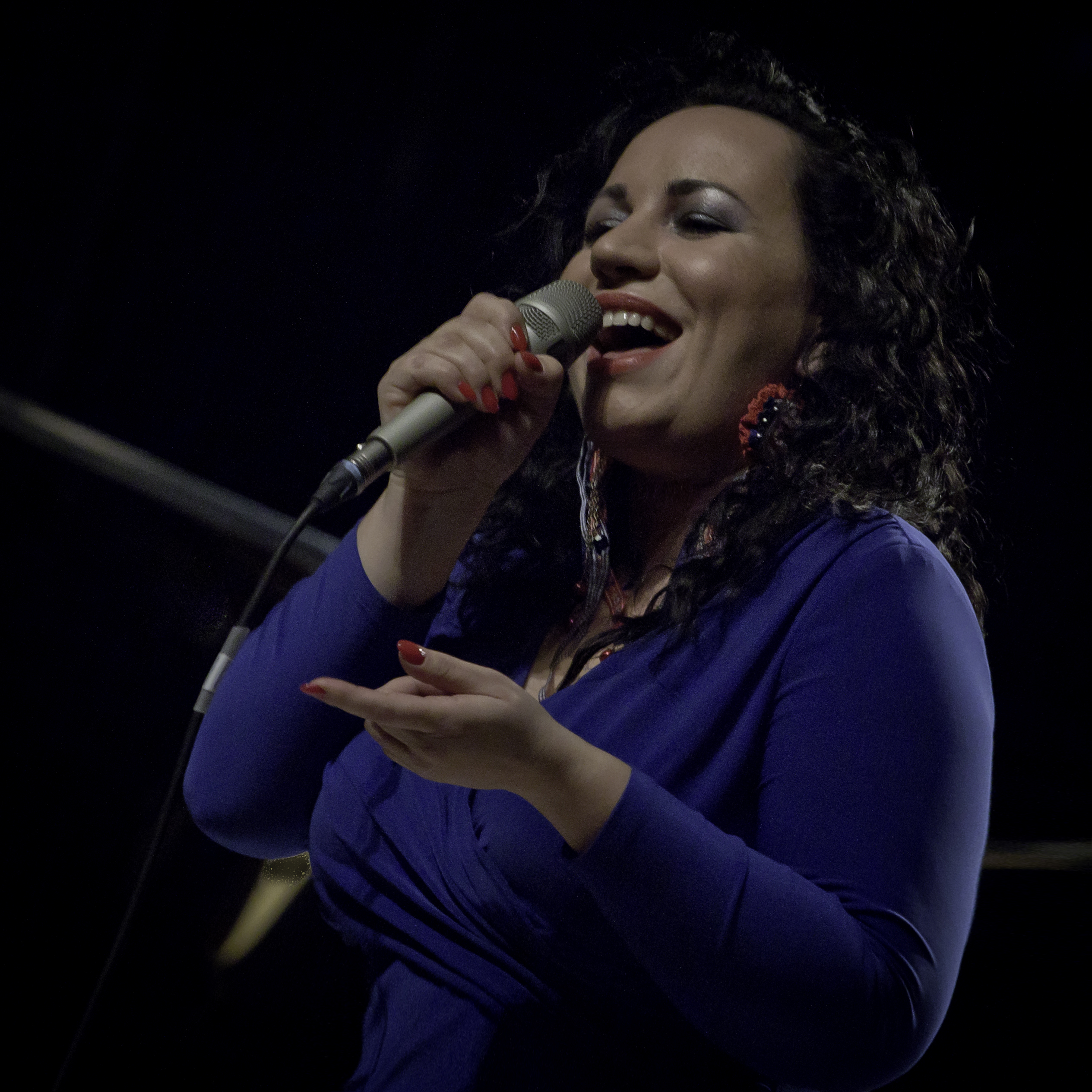 Hanka g - Opening Act for Cassandra Wilson Concert in Bratislava, Slovakia