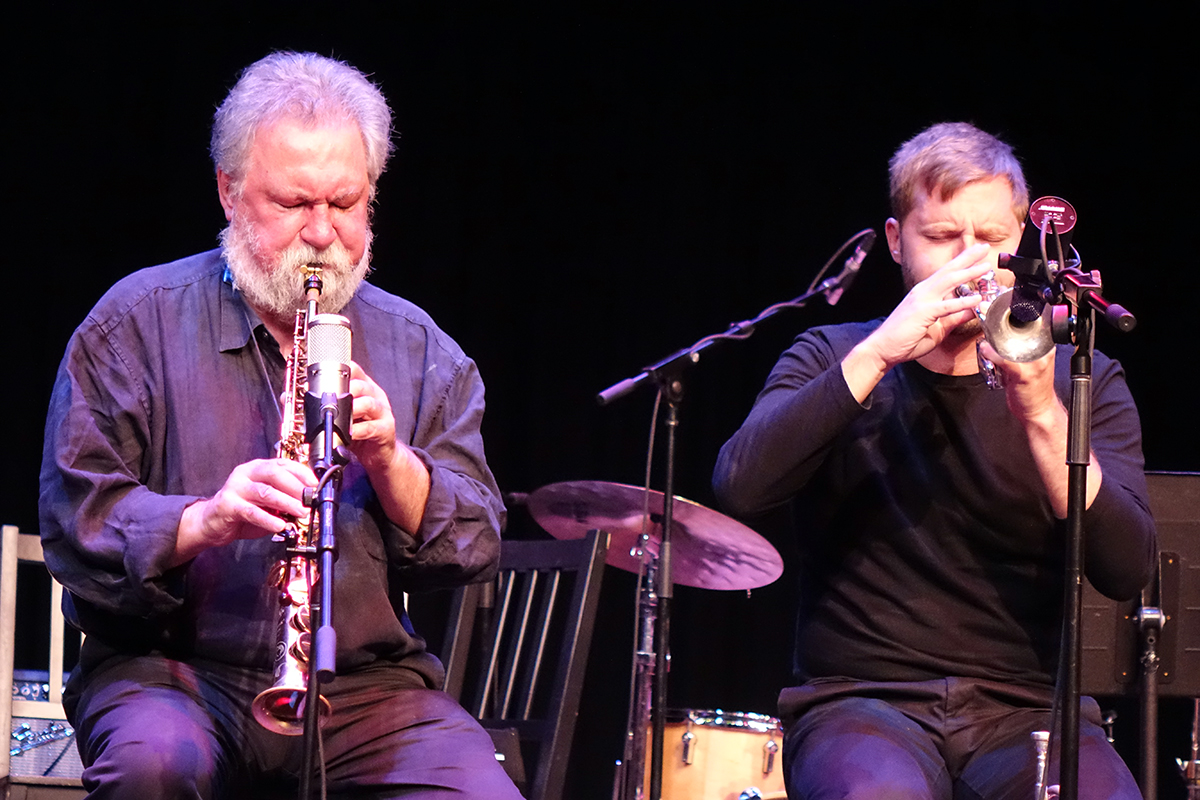 Evan Parker & Peter Evans at Guelph Jazz Festival 2015