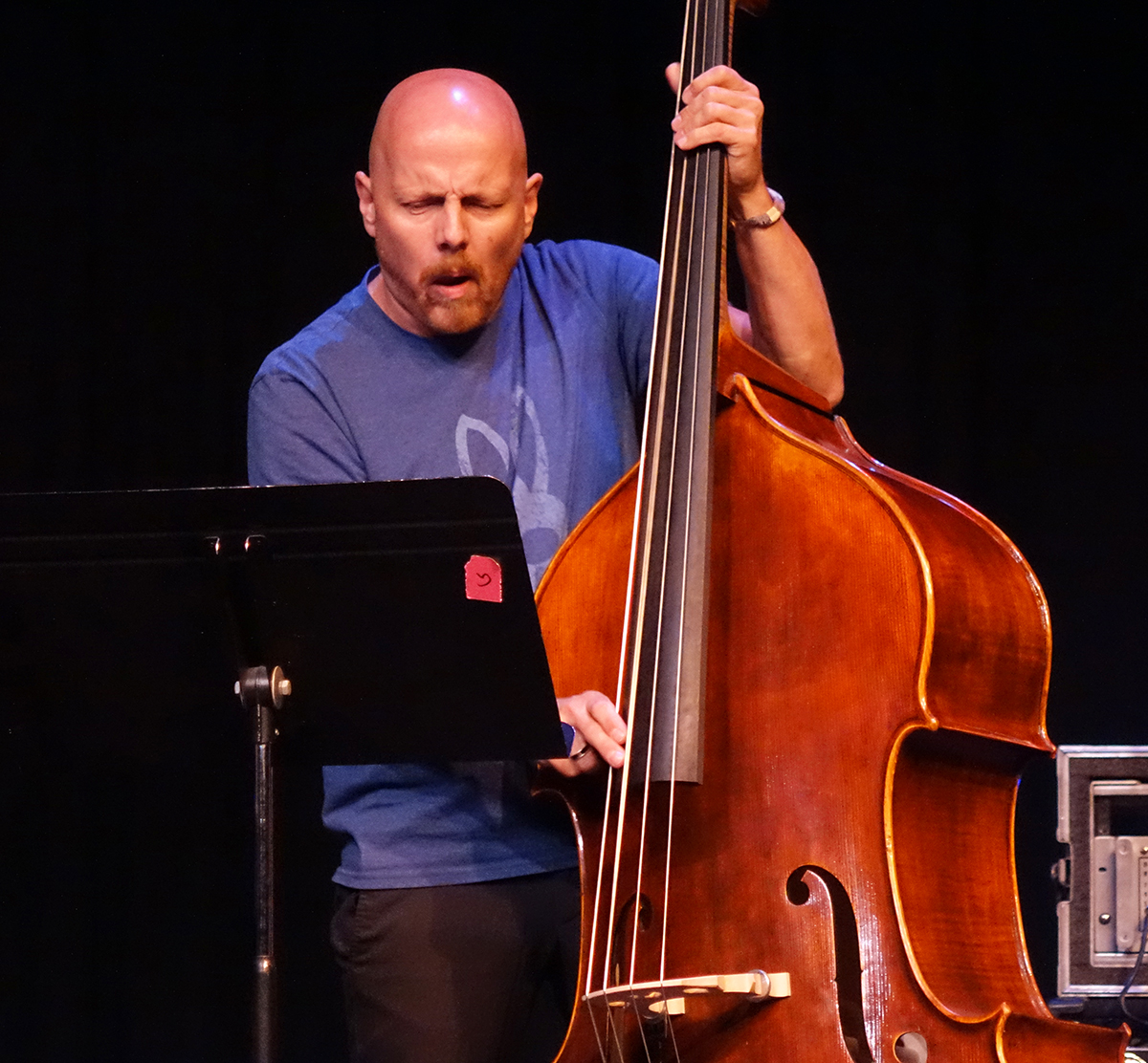 Ingebrigt Haker Flaten at Guelph Jazz Festival 2015