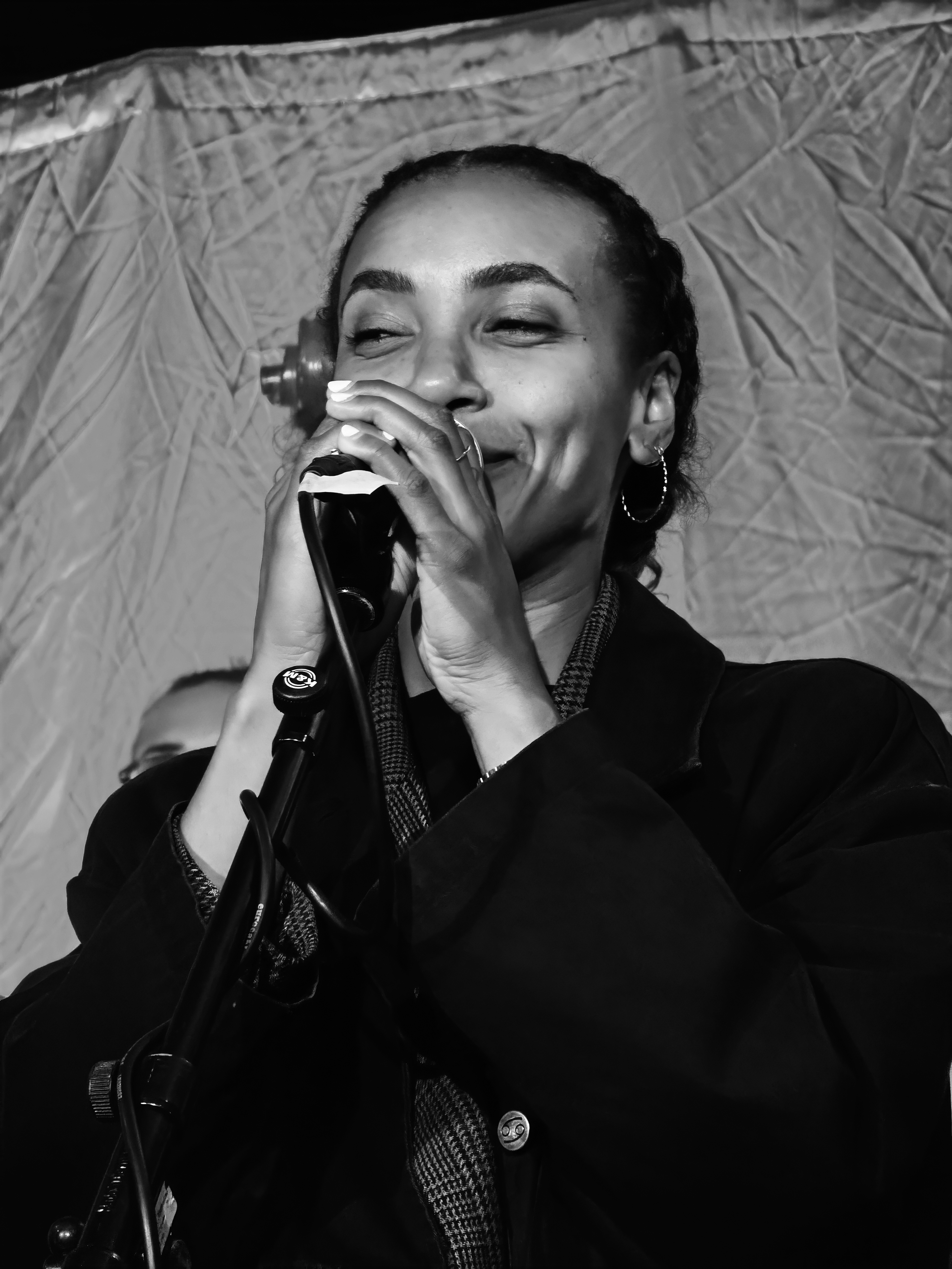 Esperanza Spalding jamming at Kroa, Moldejazz 2026 — jazz photo by Daniel Mège | All About Jazz
