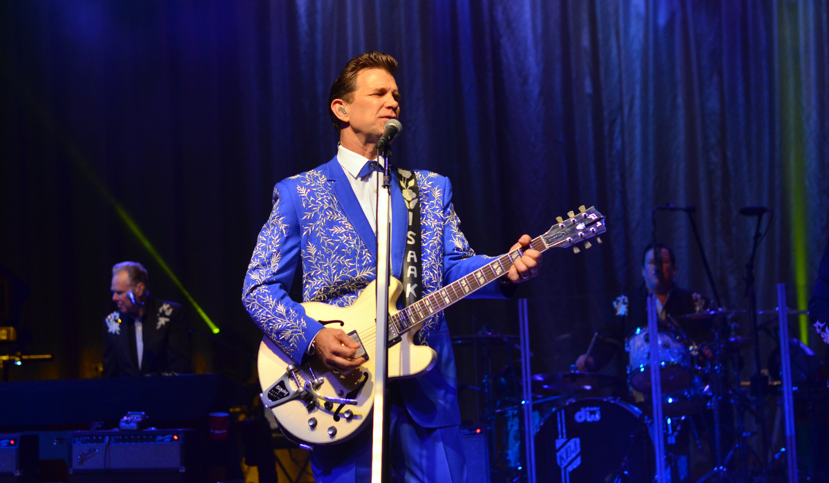 Chris Isaak Performs at the Nycb Theatre at Westbury on 9-7-14.