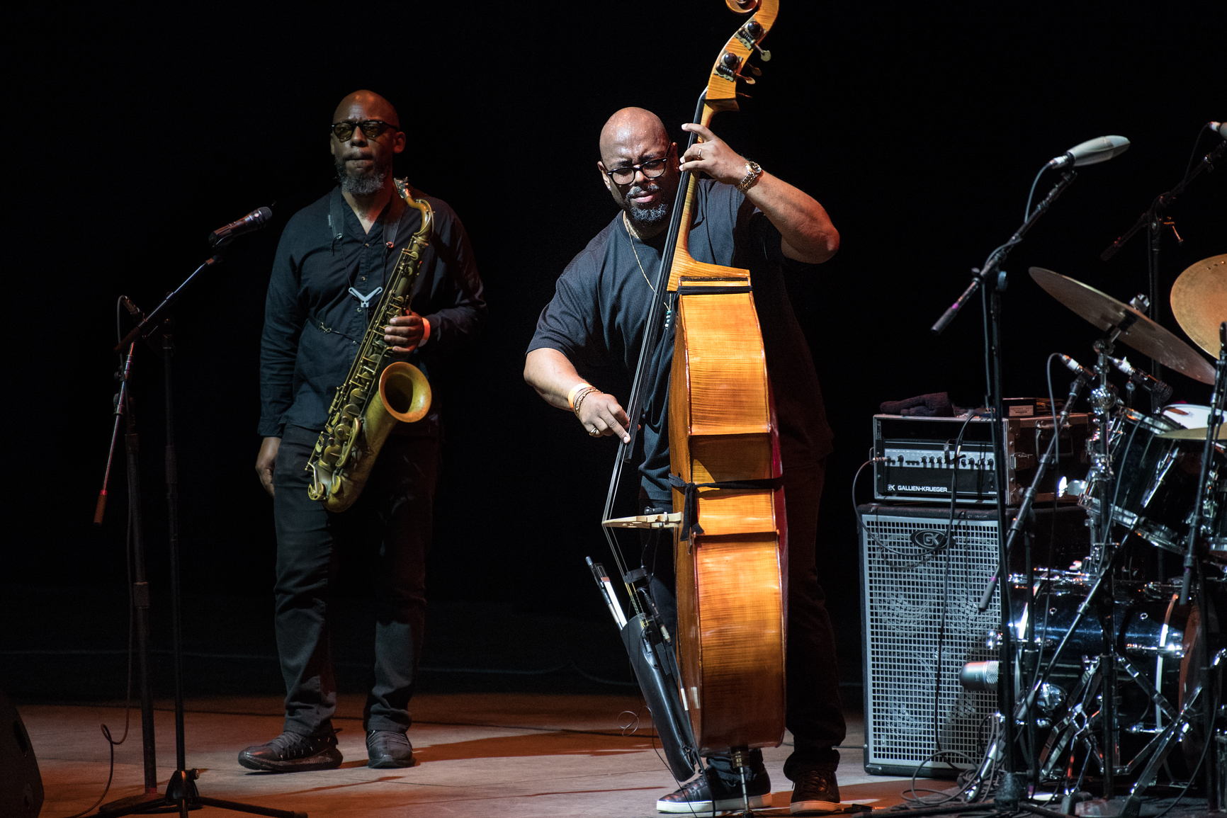 Christian McBride at the 2021 Freihofer's Saratoga Jazz Festival