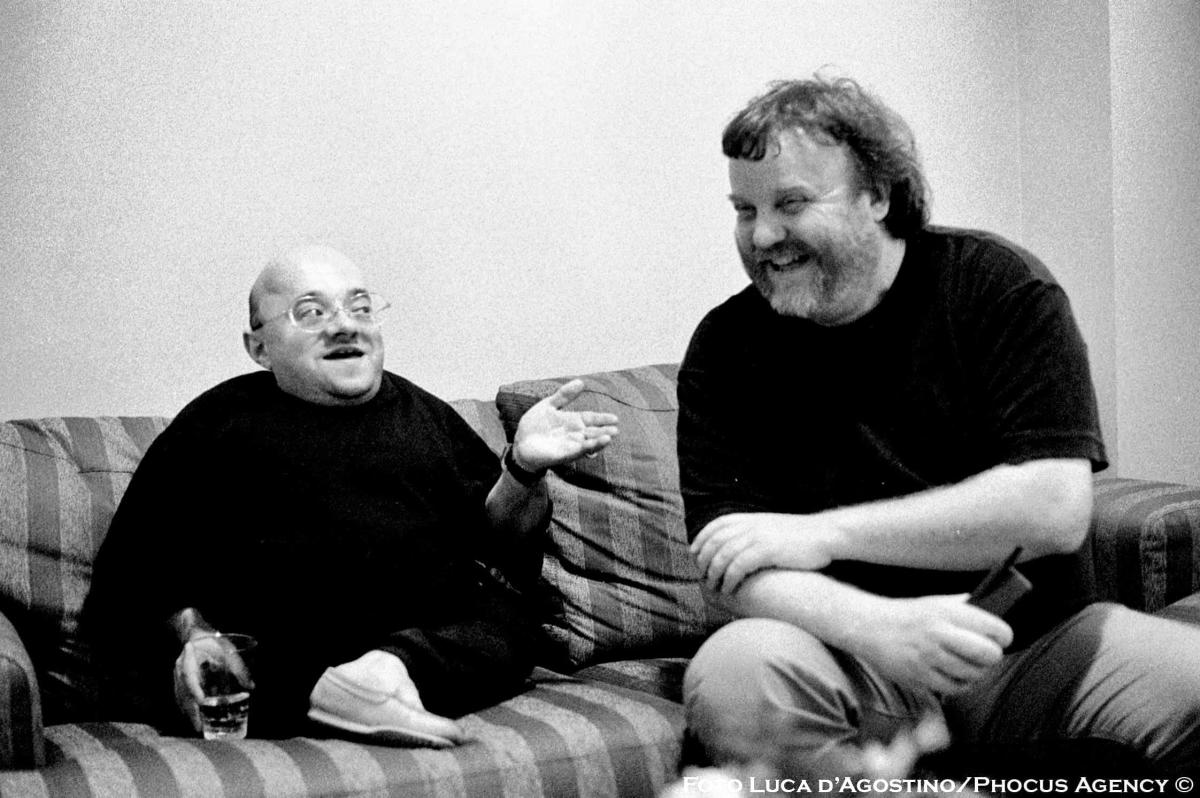 Michel Petrucciani, Giancarlo Velliscig (Artistic Director of Udin&Jazz)