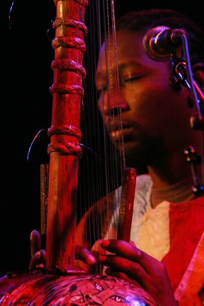 With "Kara" at the Sud Des Alpes, Amr, Geneva, Switzerland, March 2006