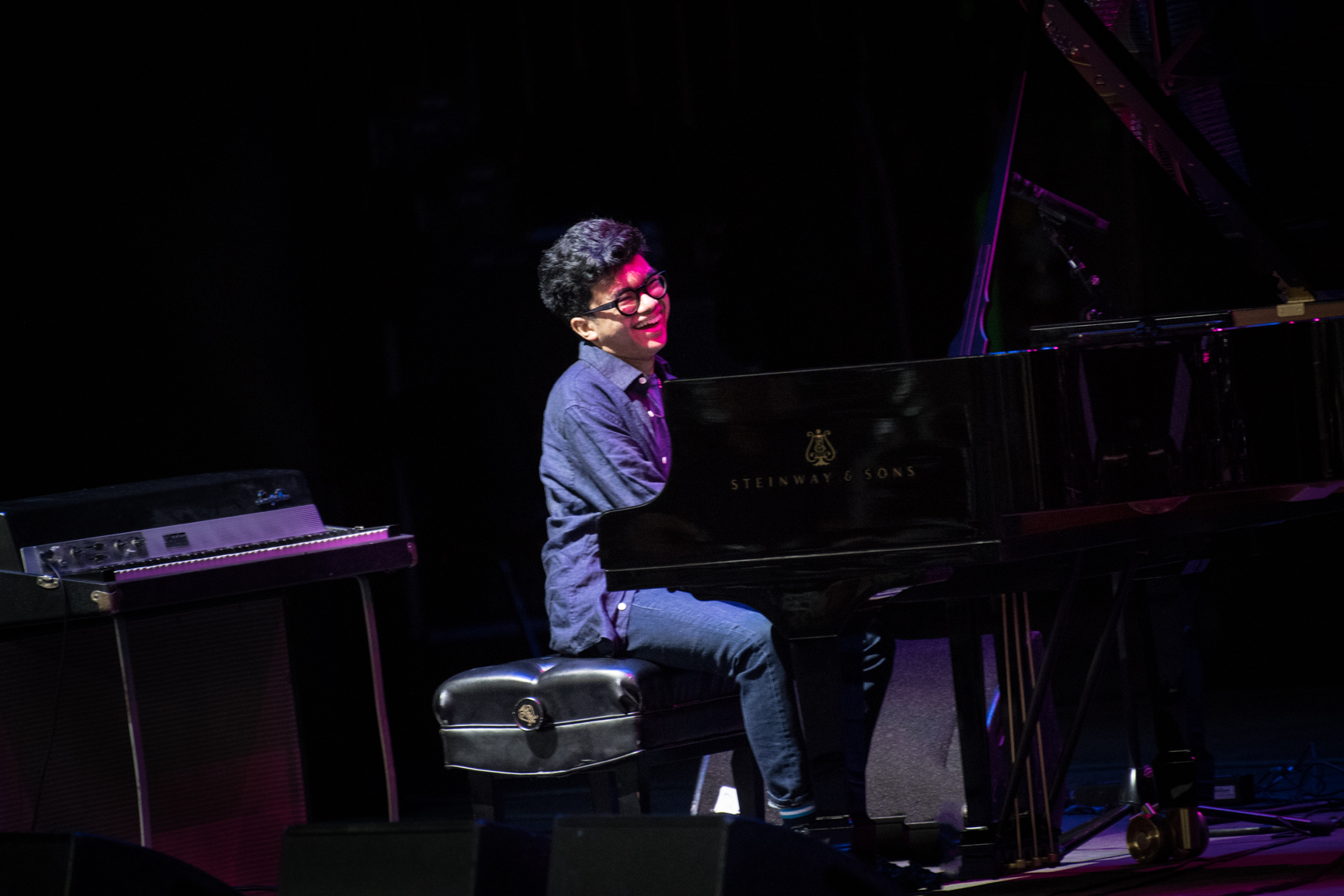 Joey Alexander at the 2021  Freihofer's Saratoga Jazz Festival