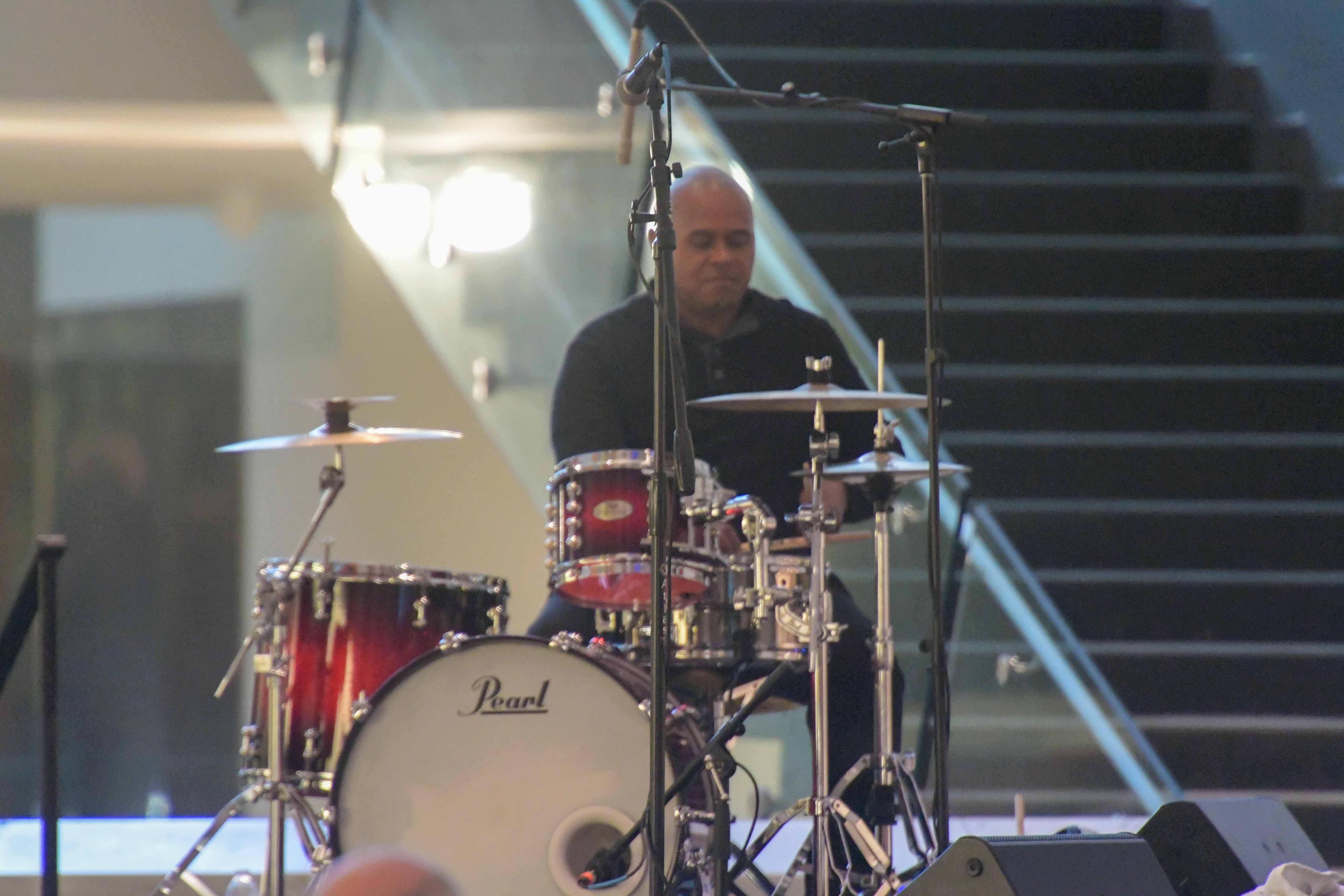 Luther Collins Jr. - drums