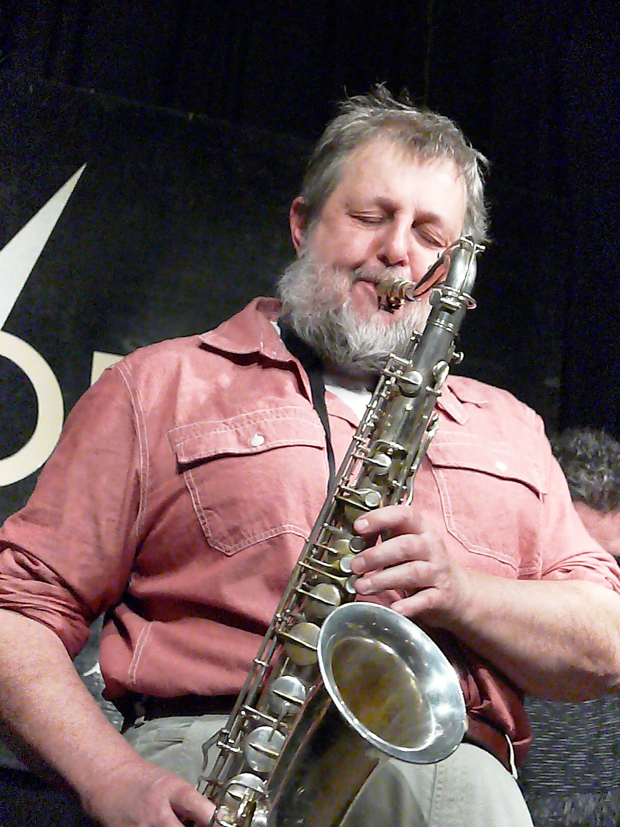 Paul Dunmall at the Vortex, London in January 2012