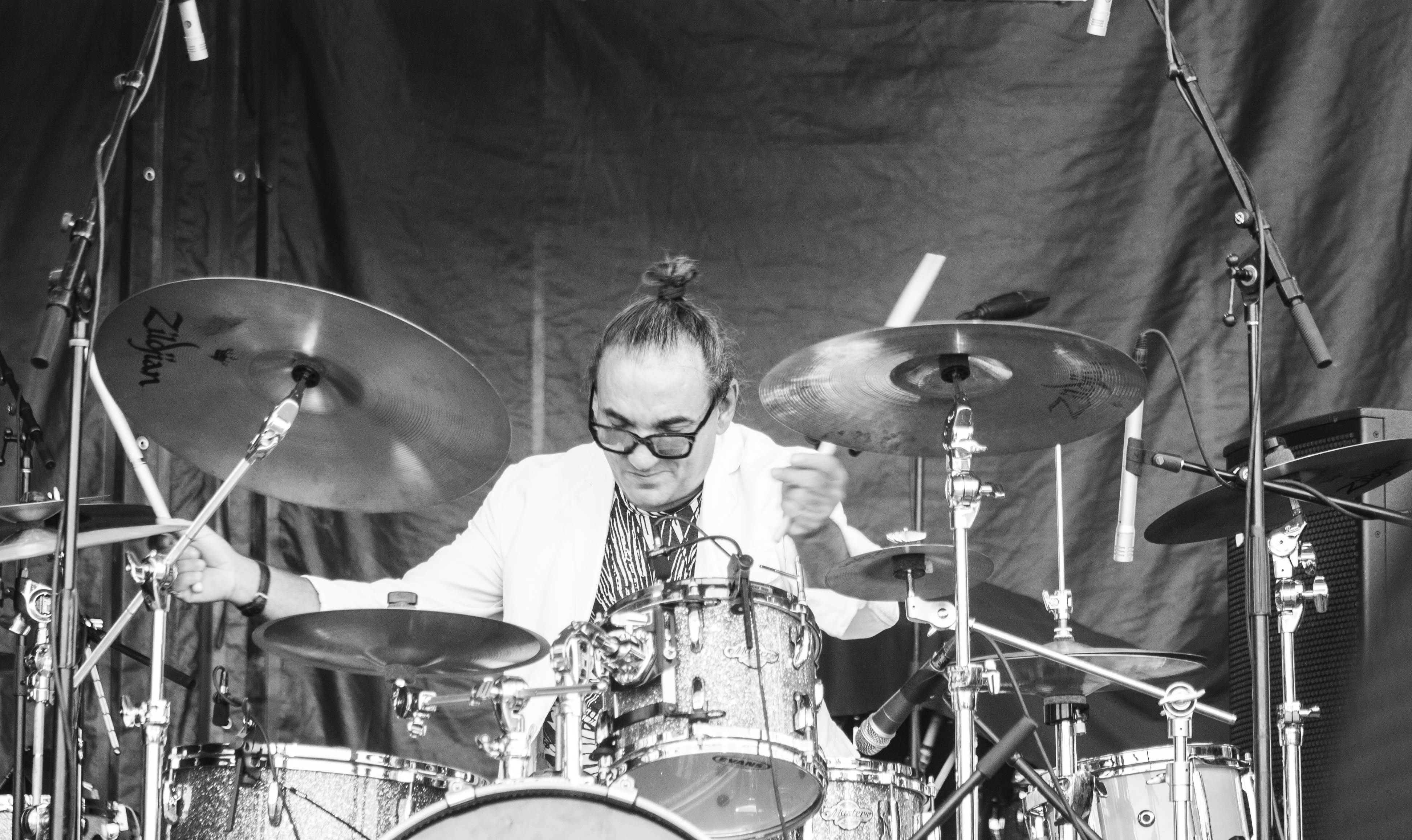 Drummer Horacio "el Negro" Hernandez