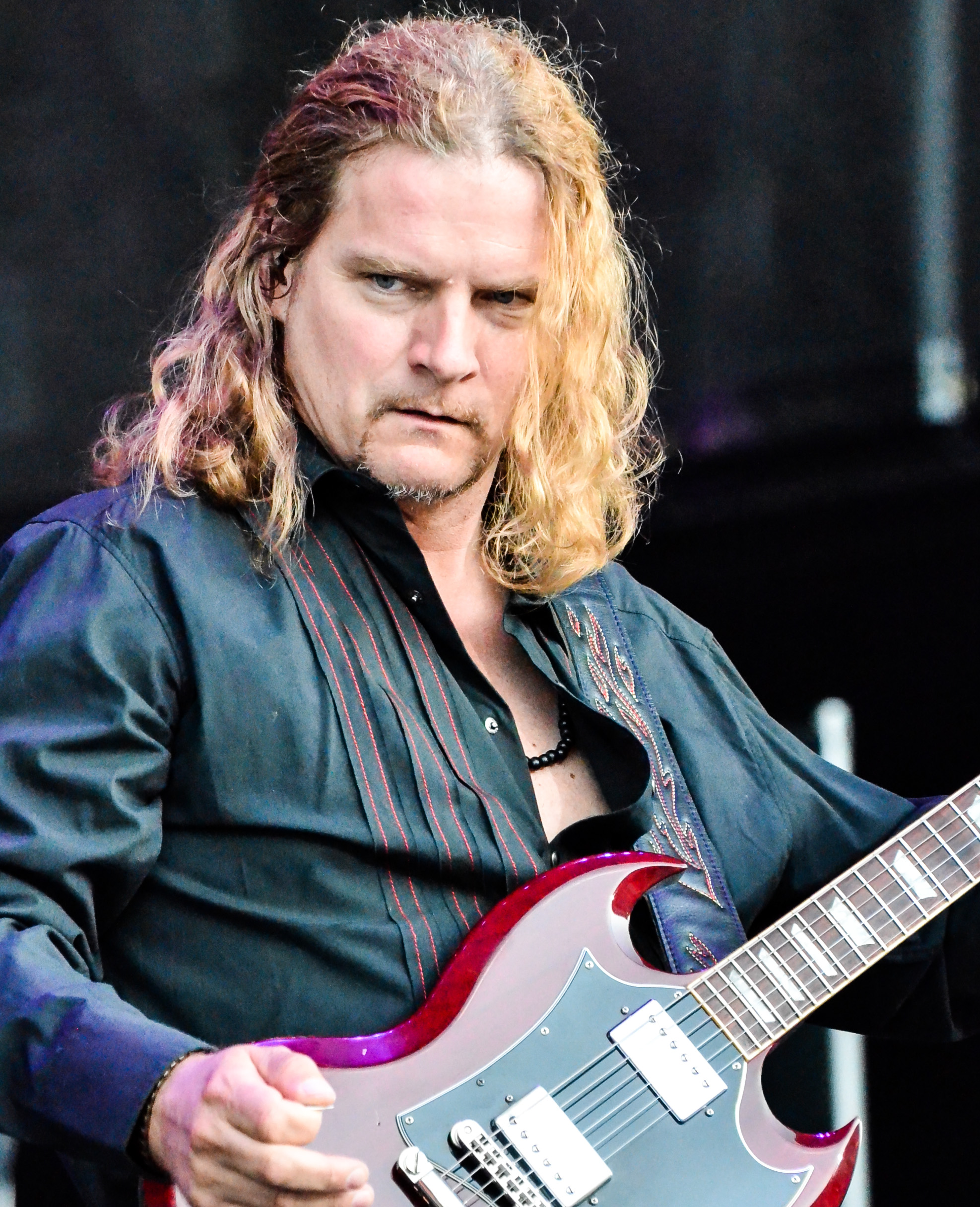 Tesla at Nikon at Jones Beach Theater on 7-23-2015. 