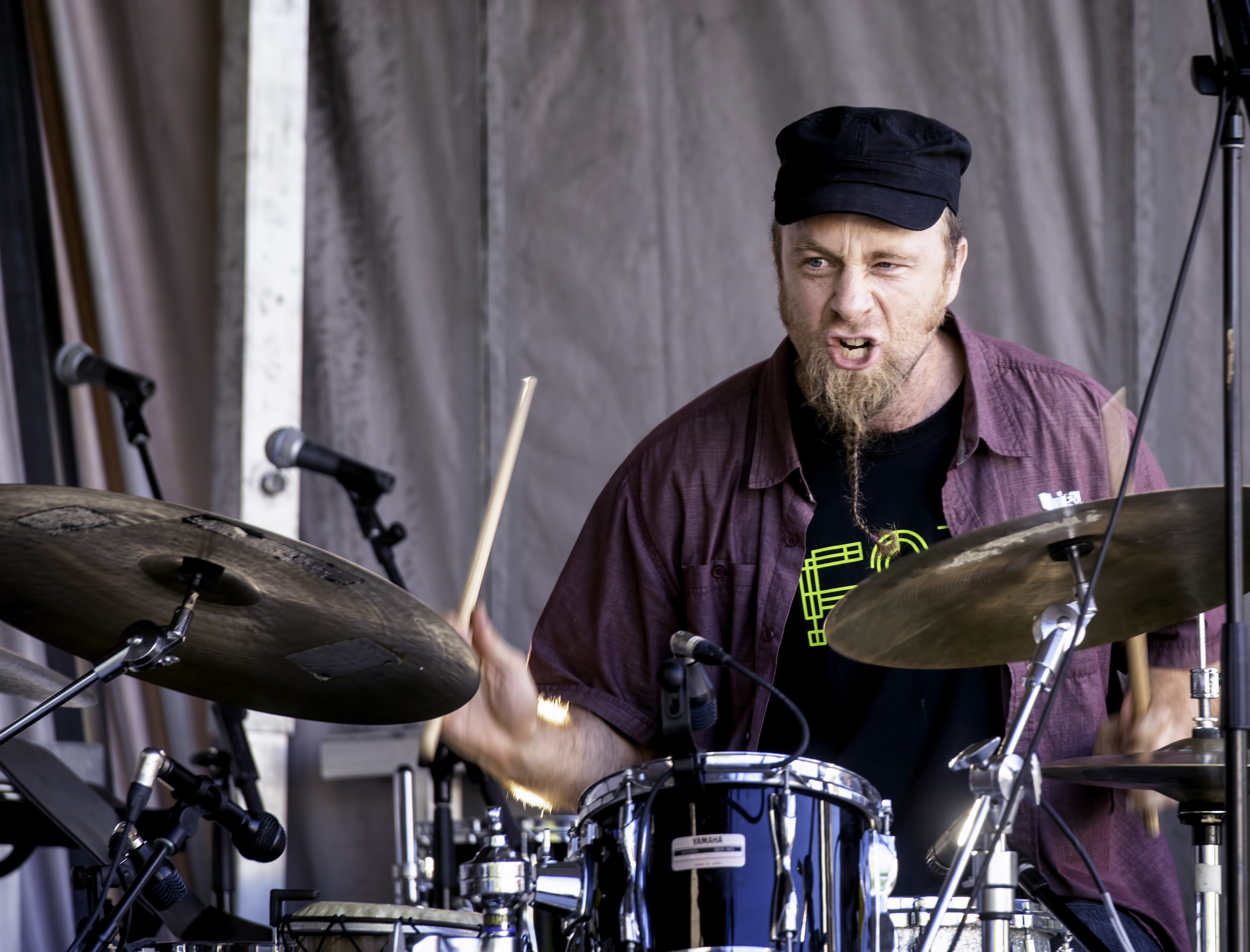Ivan Bamford with the Eyevin Trio at the Guelph Jazz Festival 2019