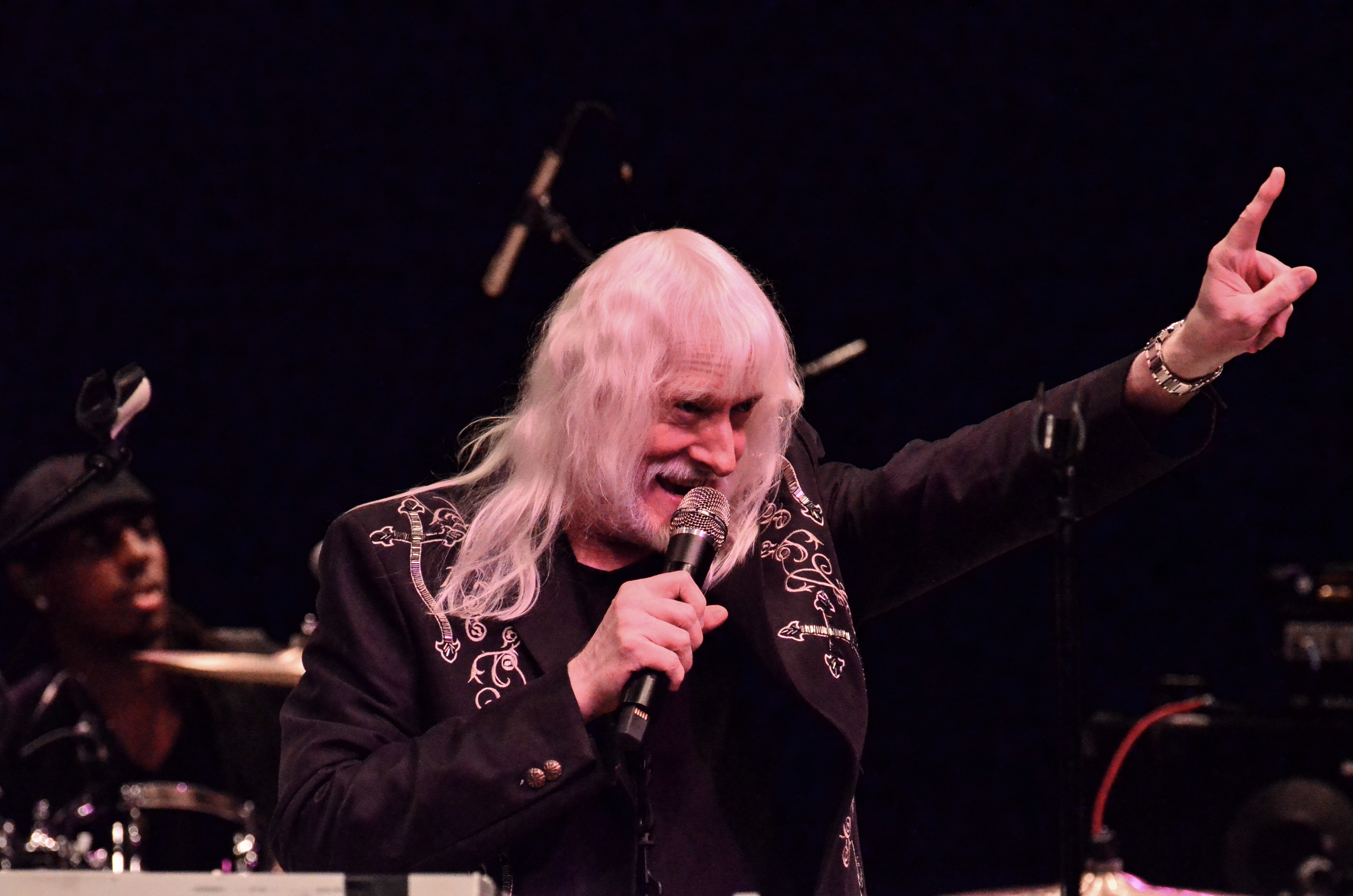Edgar Winter at NYCB Theatre at Westbury on 8-28-2015.