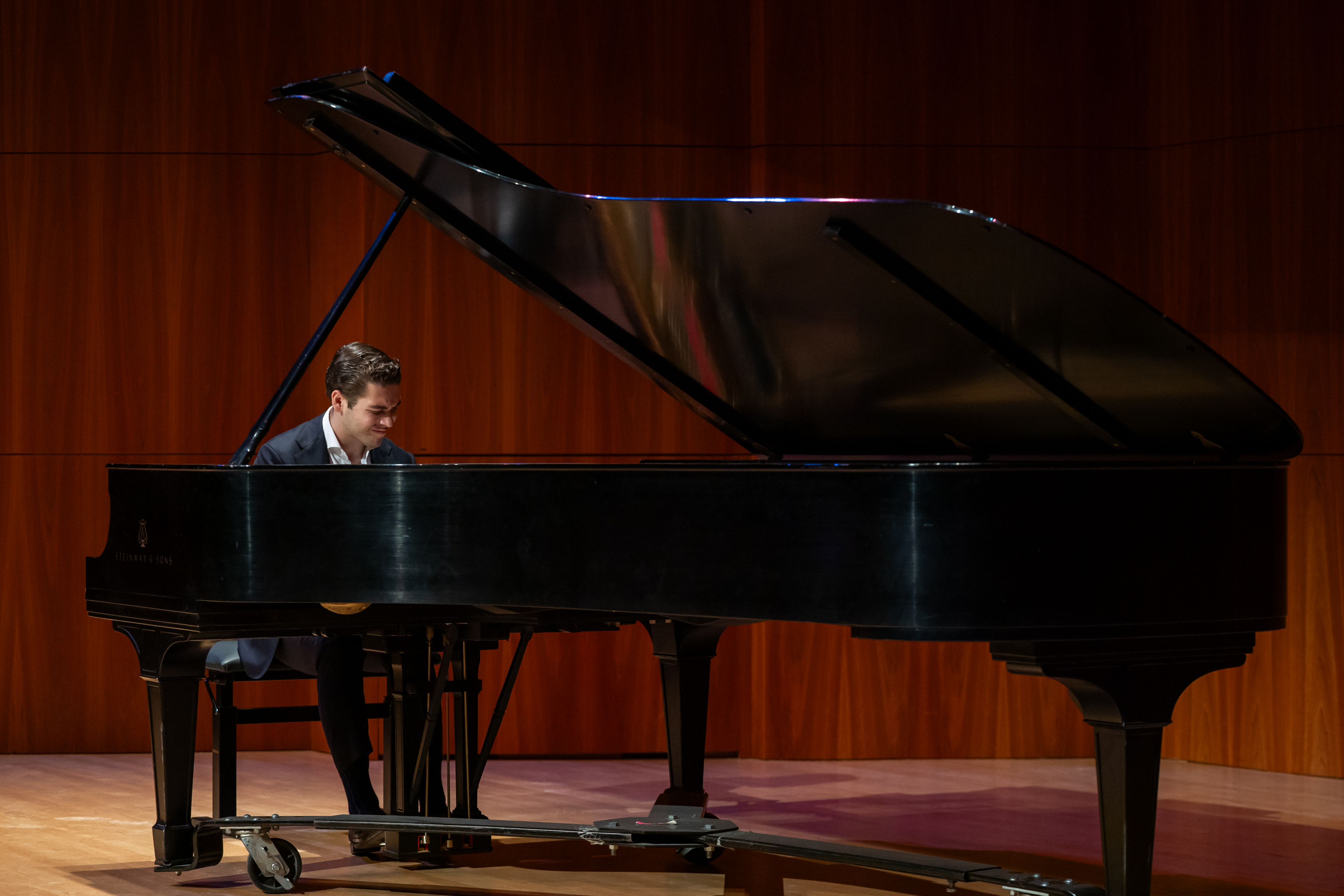 Brandon Goldberg at the 2025 Rochester International Jazz Festival
