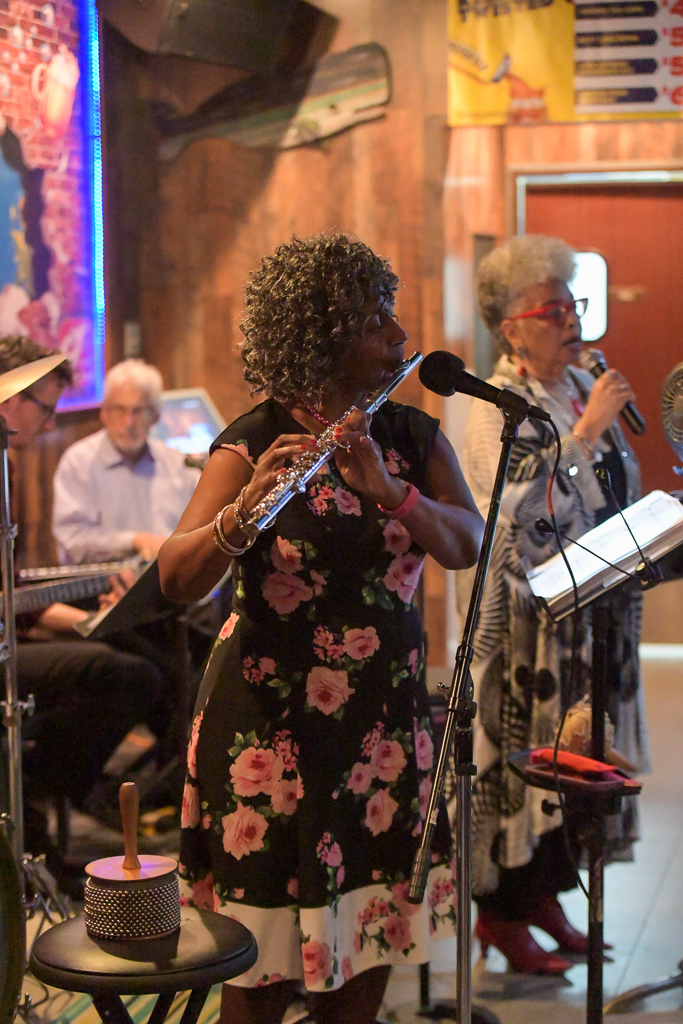Marsha Makins on flute