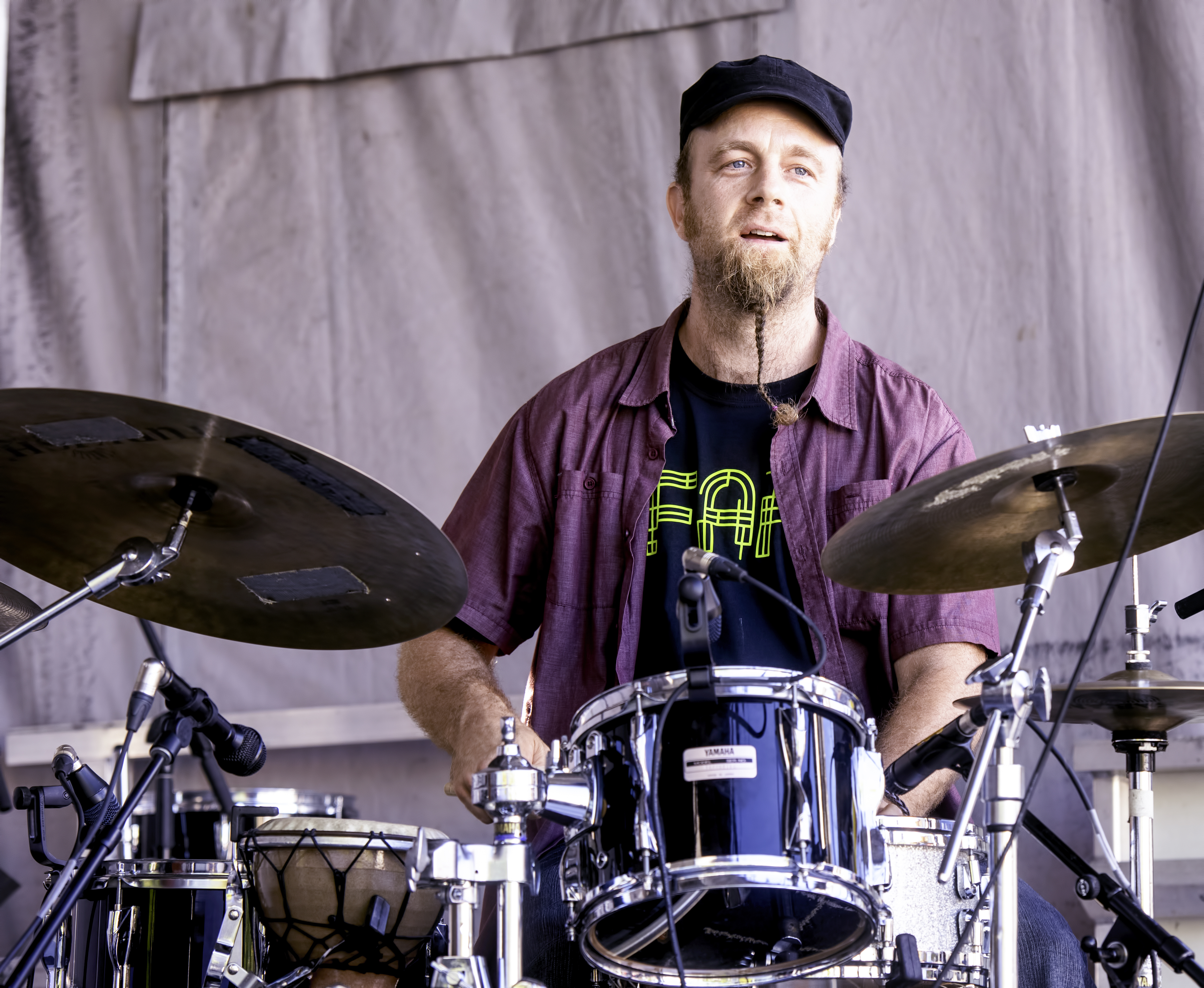 Ivan Bamford with the Eyevin Trio at the Guelph Jazz Festival 2019