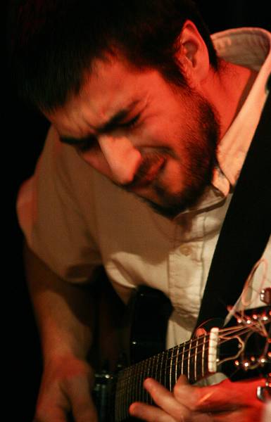 Cyril Moulas with "Liquid Groovement" at the Sud Des Alpes, Amr, Geneva, Switzerland, 2005