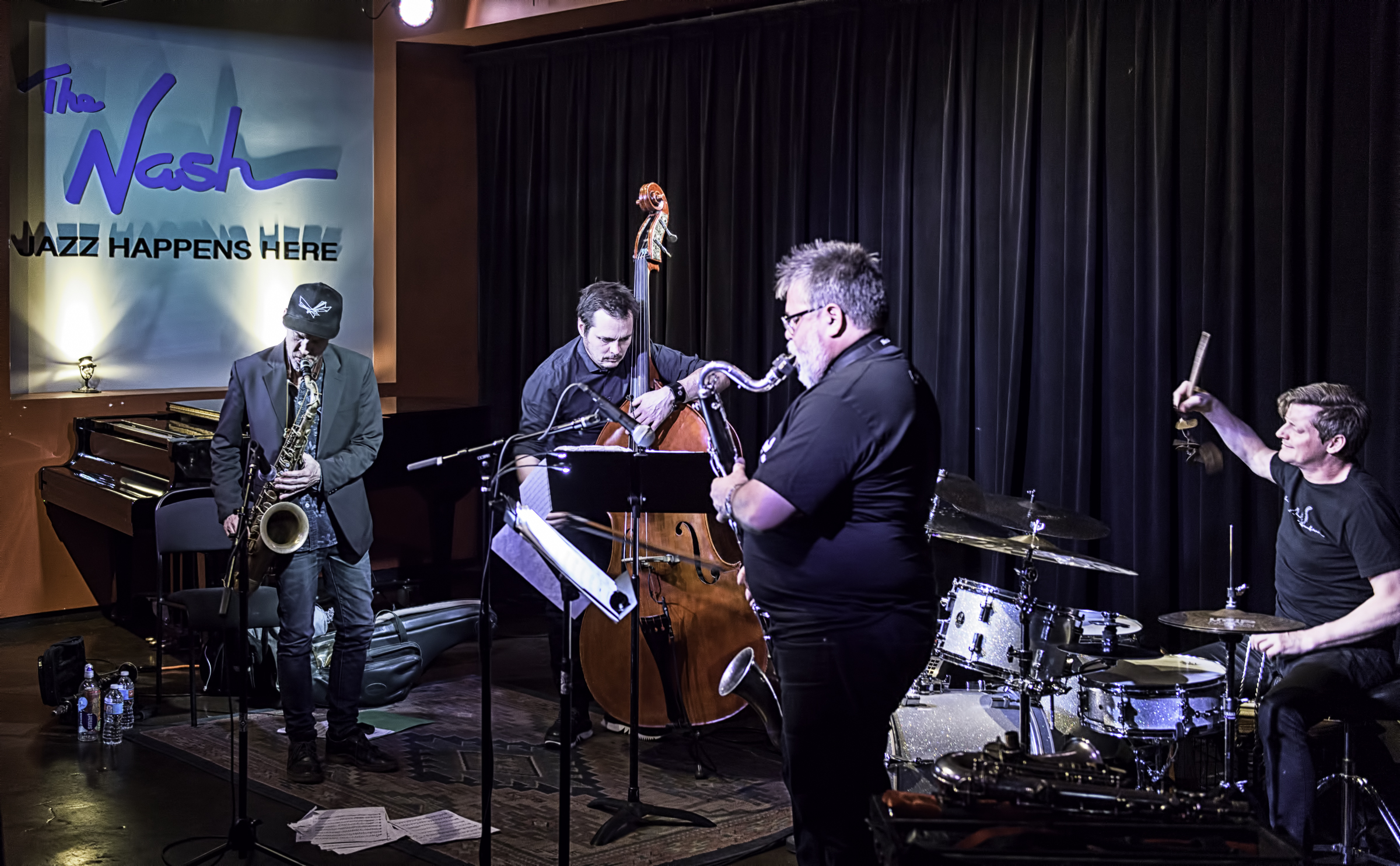 Chris Speed, Trevor Dun, Jim Black And Oscar Noriega With Endangered Blood At The Nash In Phoenix