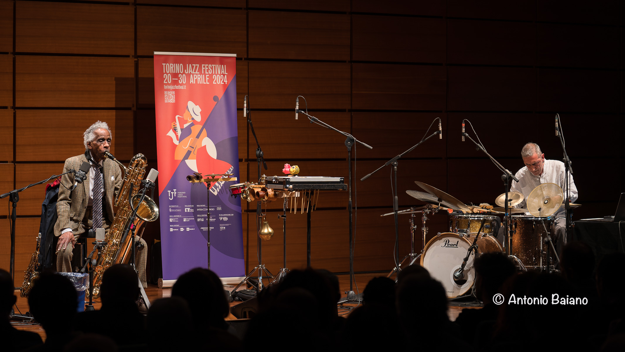 Roscoe Mitchell and Michele Rabbia Duo