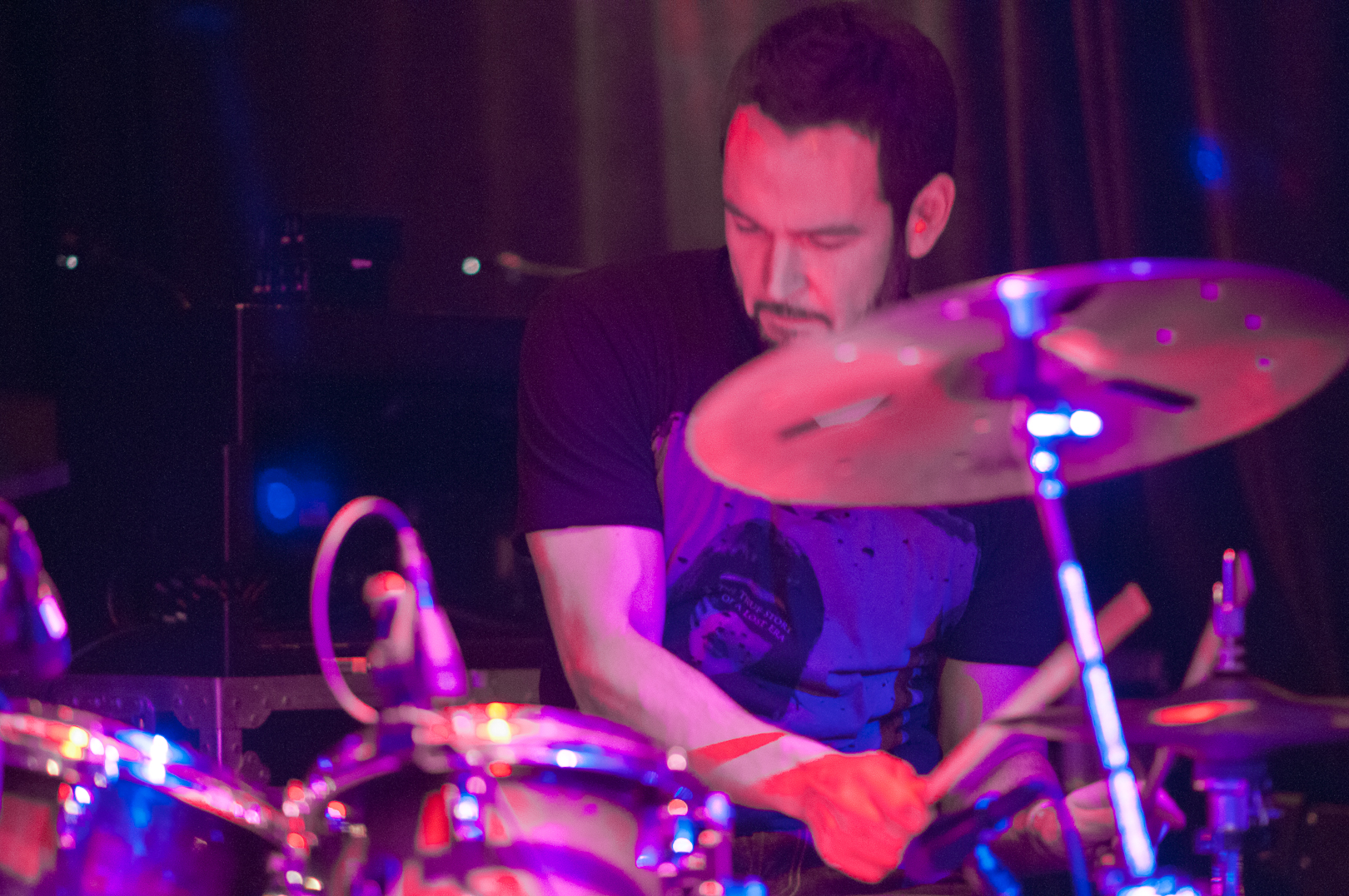 Tomas Fujiwara with Red Baraat at Winter Jazzfest 2012