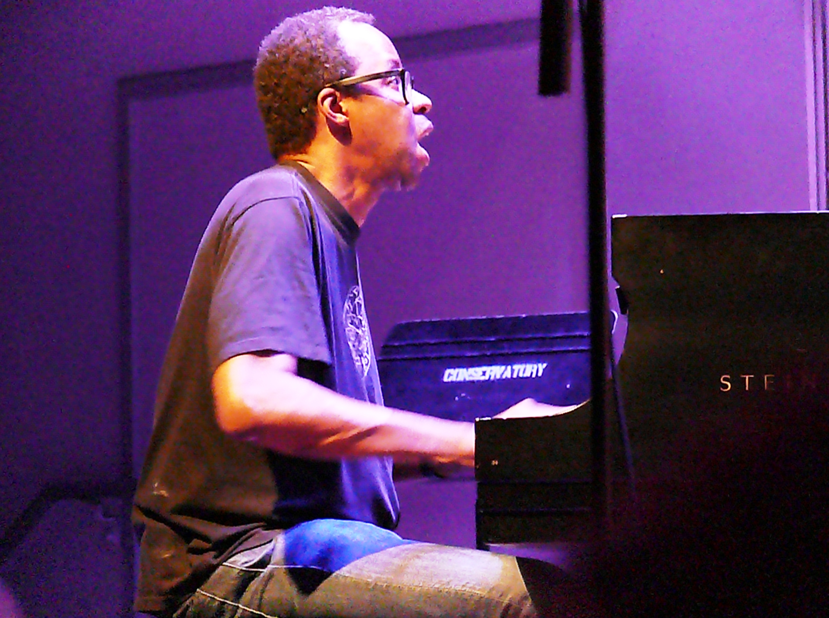 Matthew Shipp at the Vision Festival in New York in June 2012