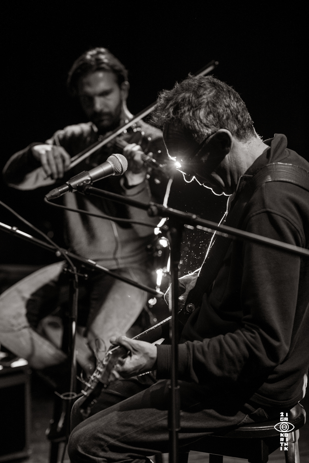 Justin Adams and Mauro Durante
