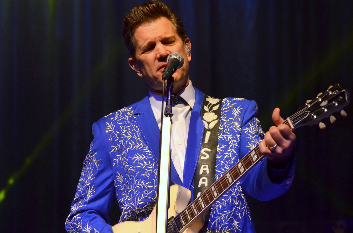 Chris Isaak Performs at the Nycb Theatre at Westbury on 9-7-14.