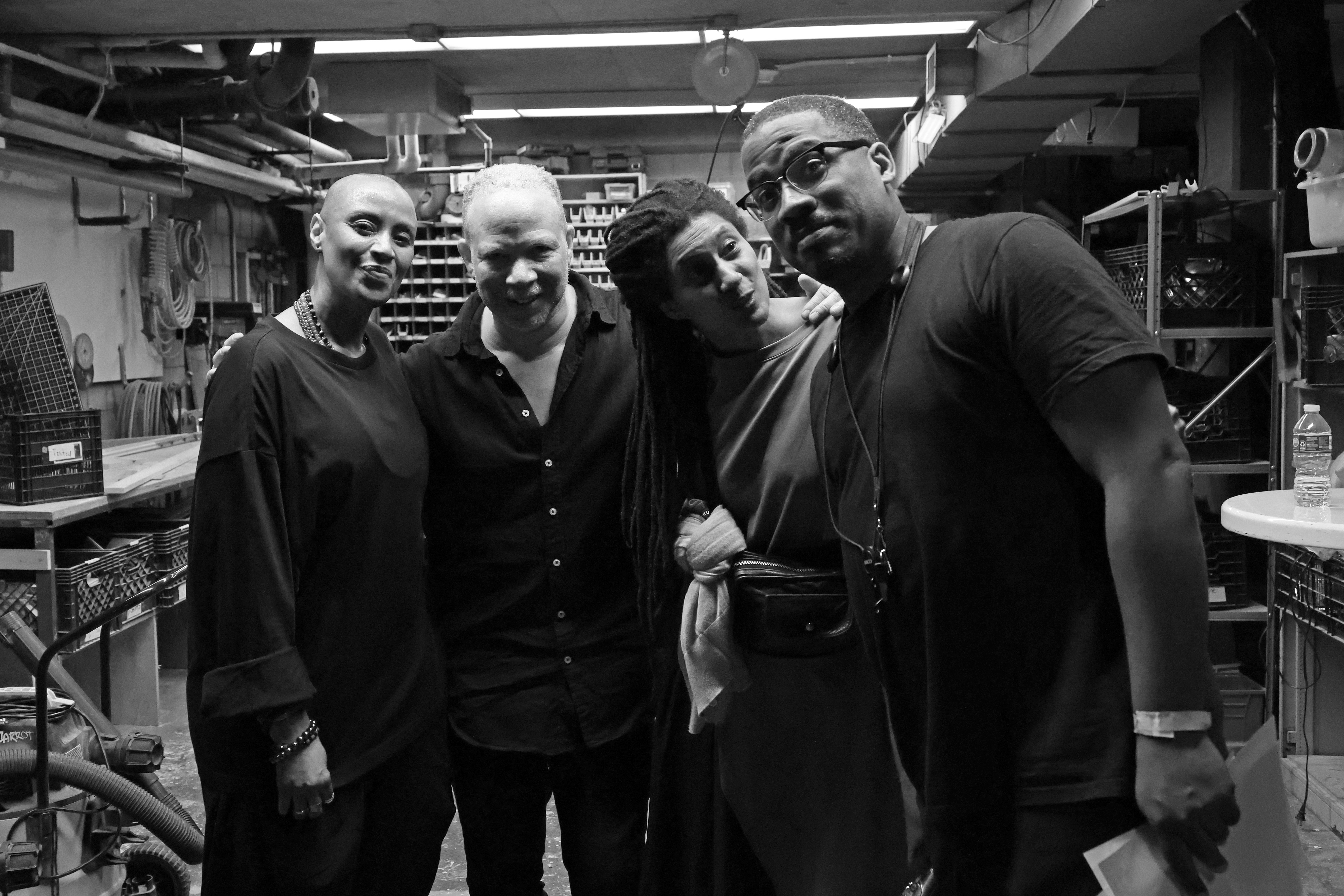 Val Jeanty - Craig Taborn - Tomeka Reid - James Brandon Lewis — jazz photo by Luciano Rossetti | All About Jazz