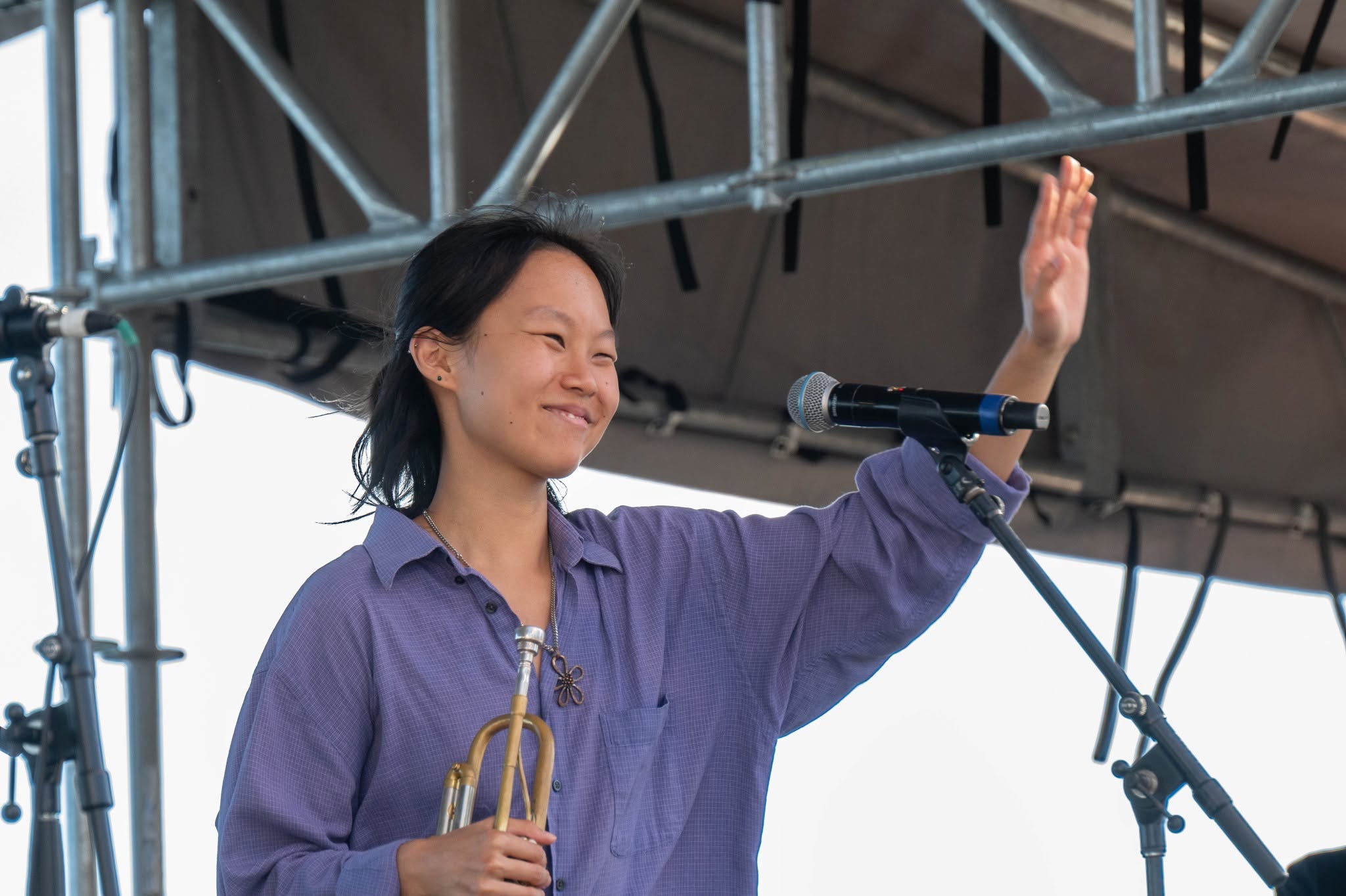 Skylar Tang wave — jazz photo by Paul Rauch | All About Jazz