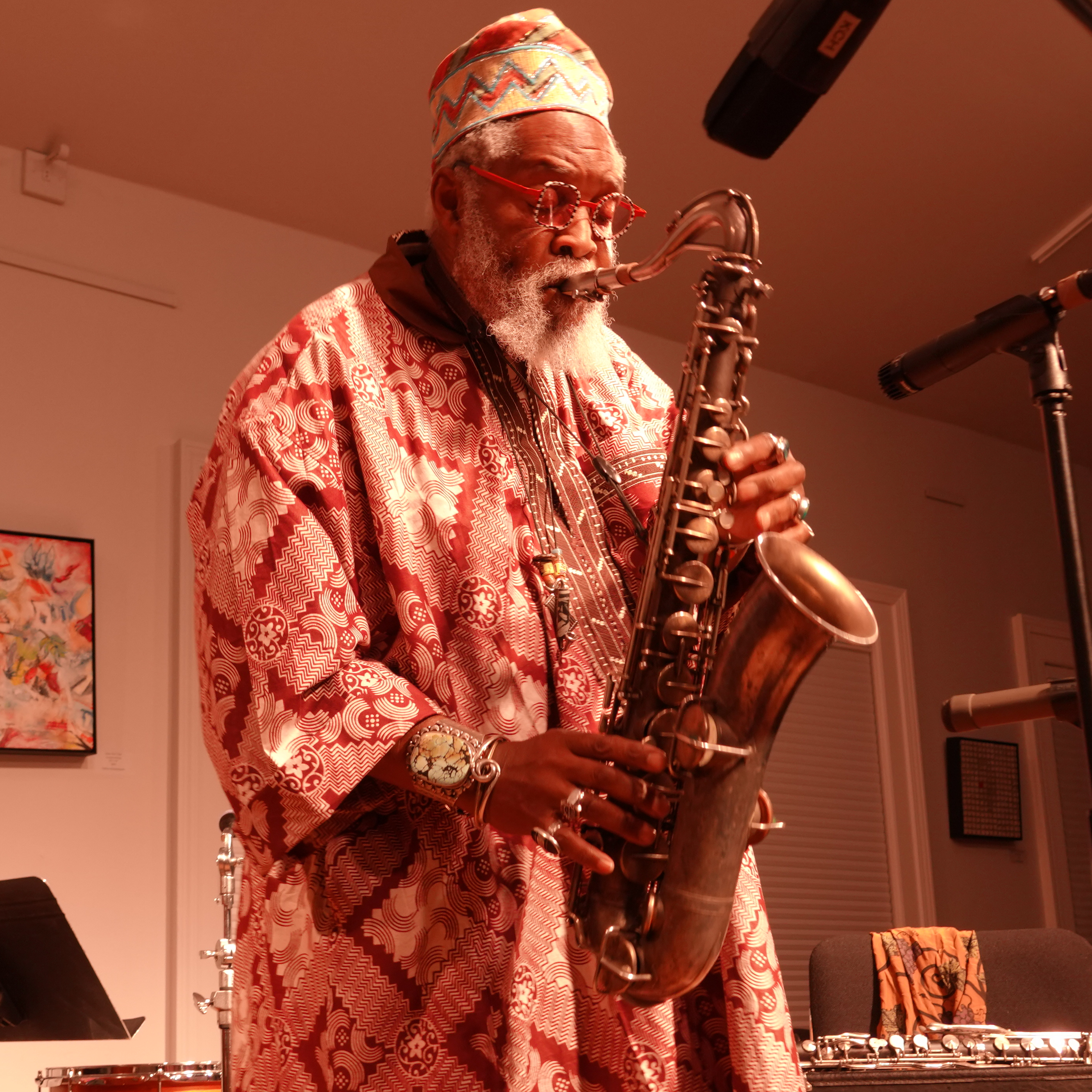 Oluyemi Thomas at Edgefest 2026 — jazz photo by Frank Rubolino | All About Jazz