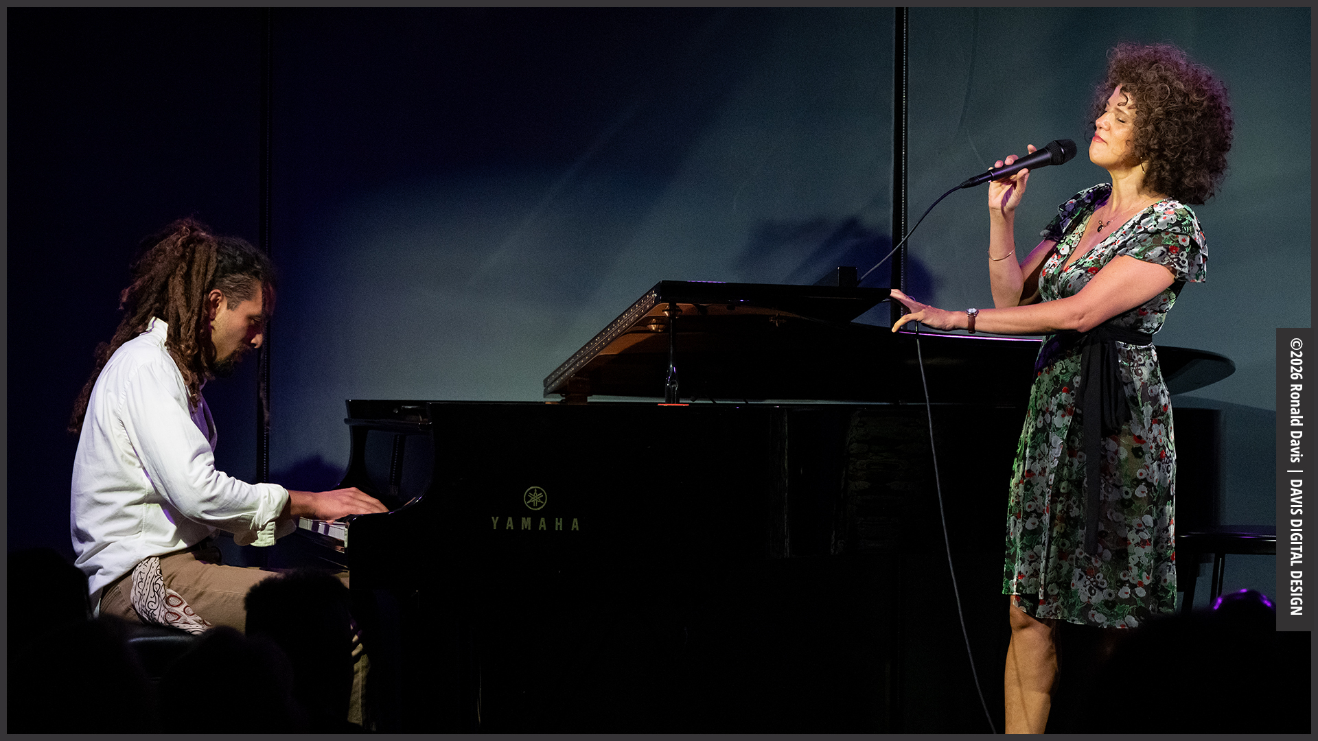 Cyrille Aimee & Mathis Picard at SFJAZZ — jazz photo by Ronald Davis | All About Jazz