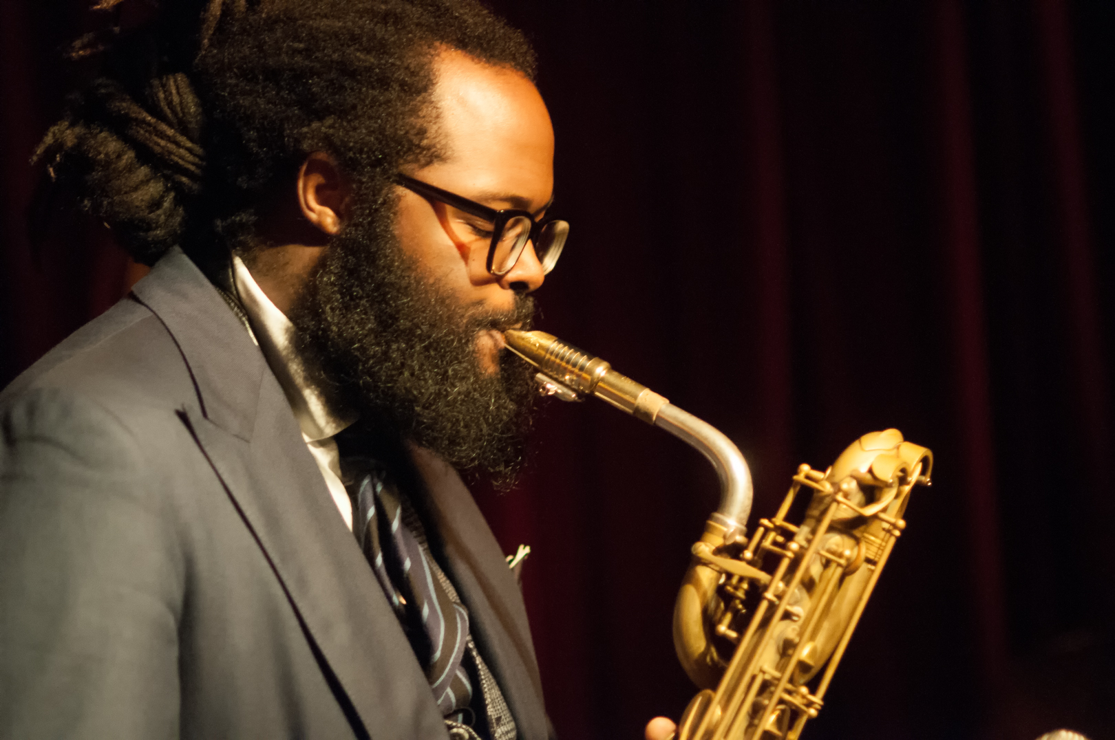 Jason Marshall with Quintet at the John Coltrane Festival at Smoke Jazz Club