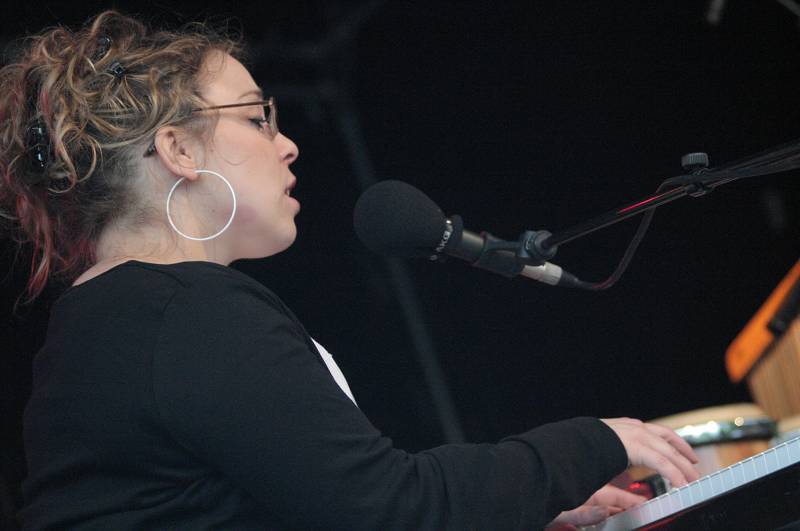 Christelle Pechin at Geisendorf Park, Geneva, Switzerland,2005