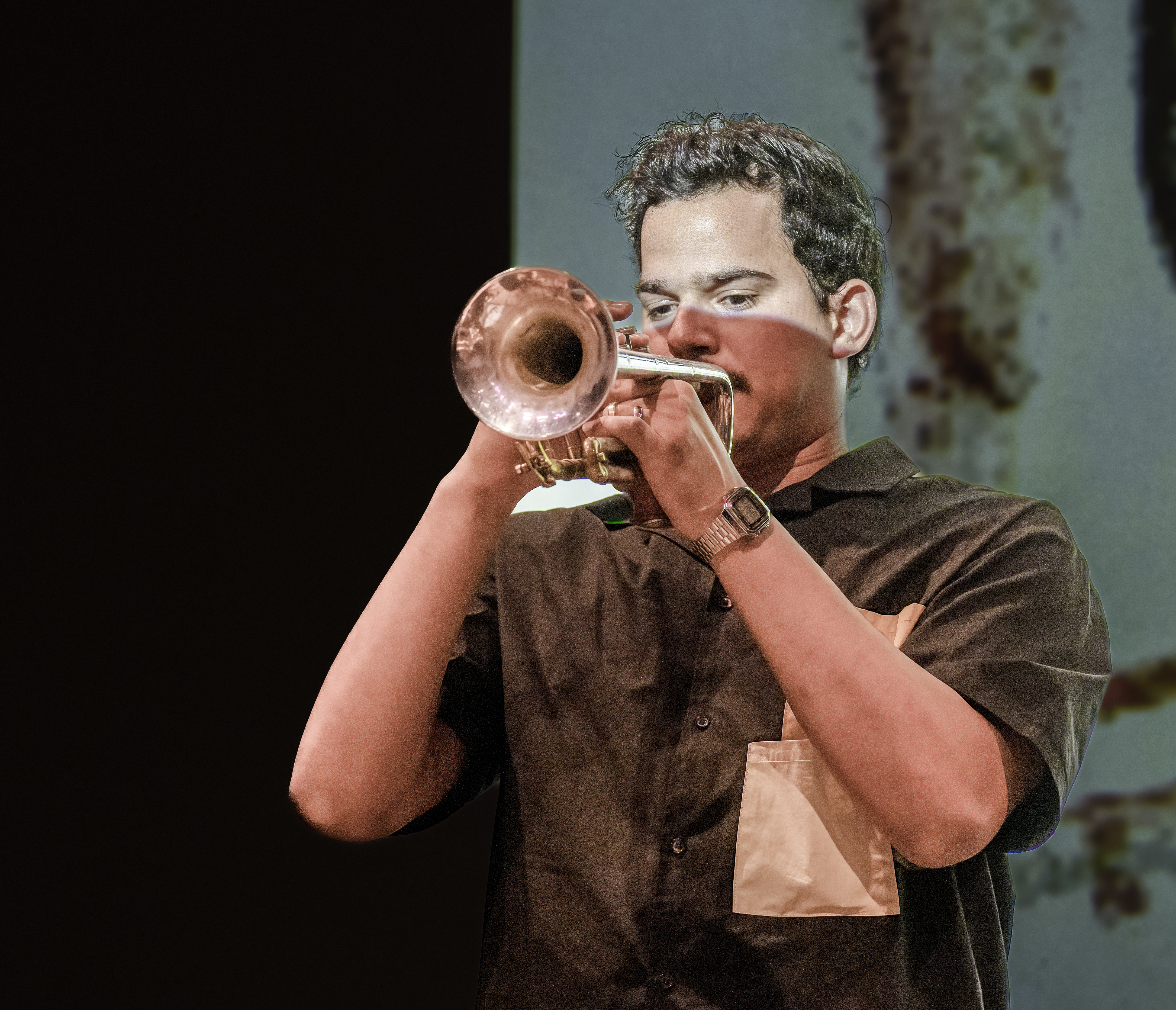 Diego Hernandez Celebrating William Parker at the Vision Festival 2024