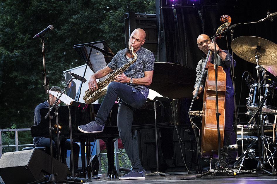 Joshua Redman at the 2017 Charlie Parker Jazz Festival