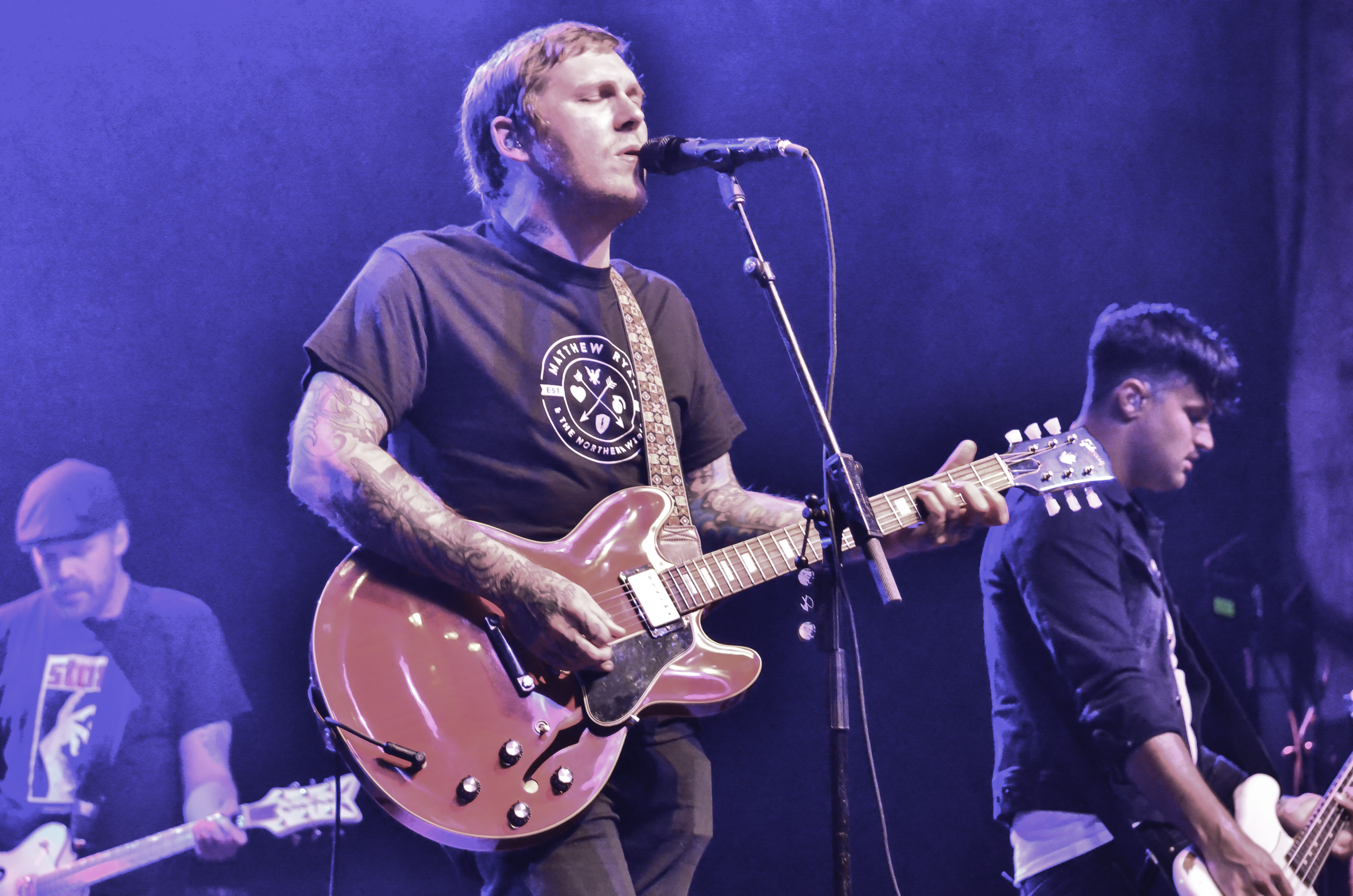 The Gaslight Anthem at The Paramount in Huntington on 7-21-2015.