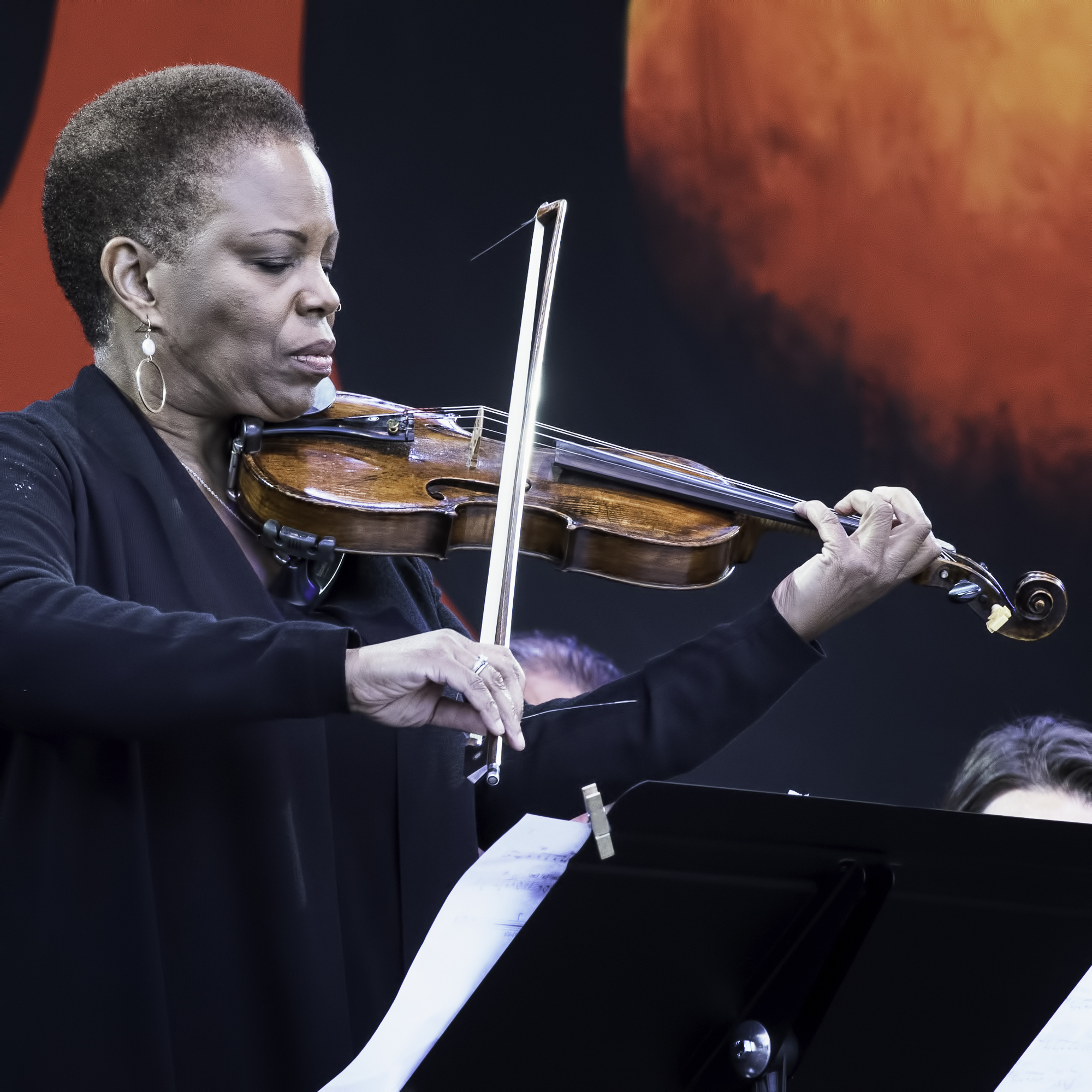 Regina Carter with John Beasley and the MONK'estra at the Monterey jazz Festival