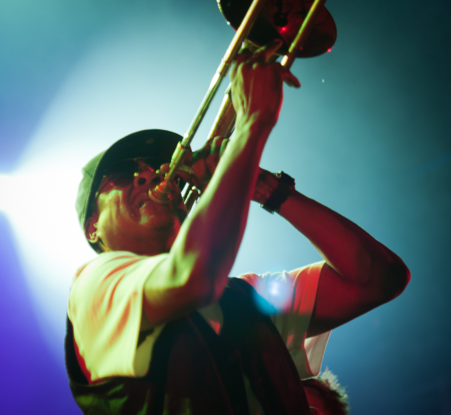 Corey Henry with Galactic at the Montreal International Jazz Festival 2011
