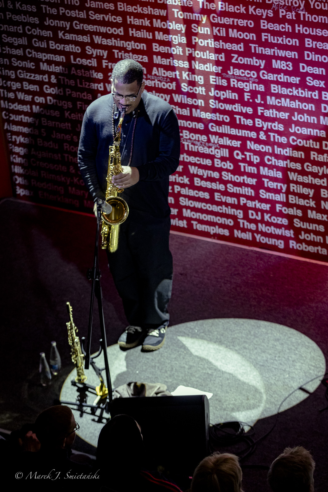 James Brandon Lewis — jazz photo by Marek J. Śmietański | All About Jazz