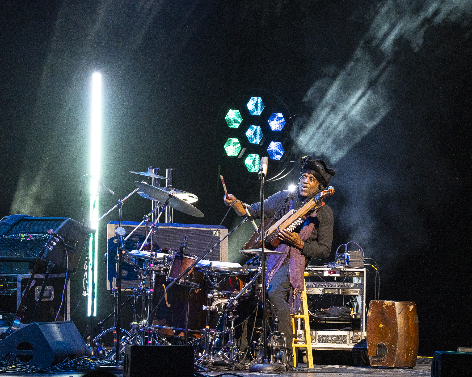 Roy "Future Man" Wooten with Bela Fleck & the Flecktones at the Salt Shed in Chicago