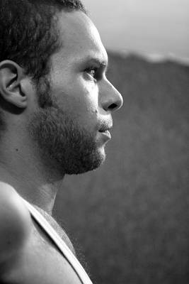 Cyril Regamey During a Rehersal for the Group "Stratometric", Geneva, Switzerland, 2005