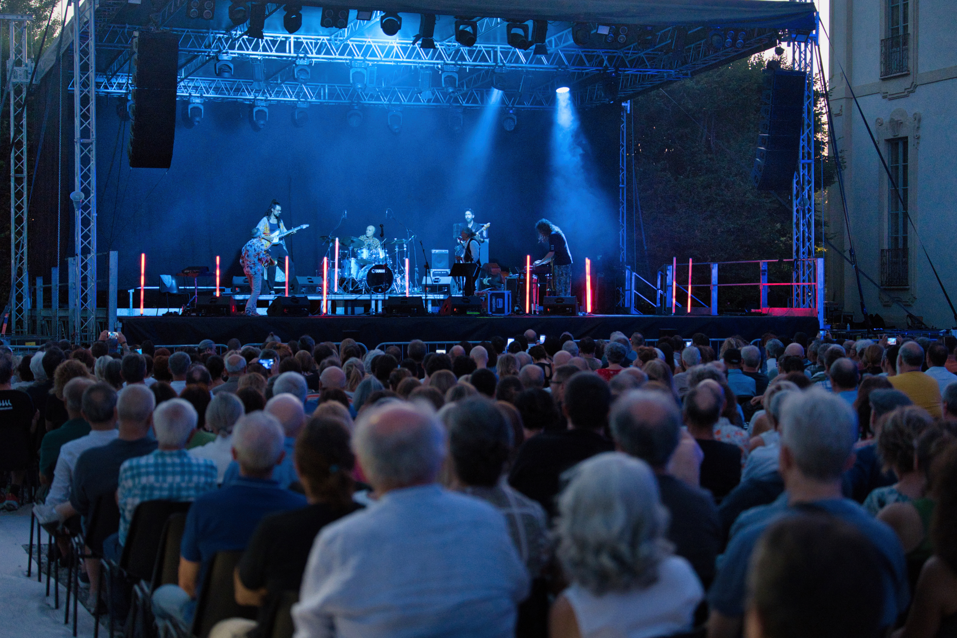 The audience at Villa Arconati Fetival 2026  — jazz photo by Gaetano Battistini | All About Jazz