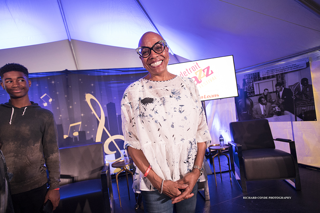 Dee Dee Bridgewater at the 2017 Detroit Jazz Festival