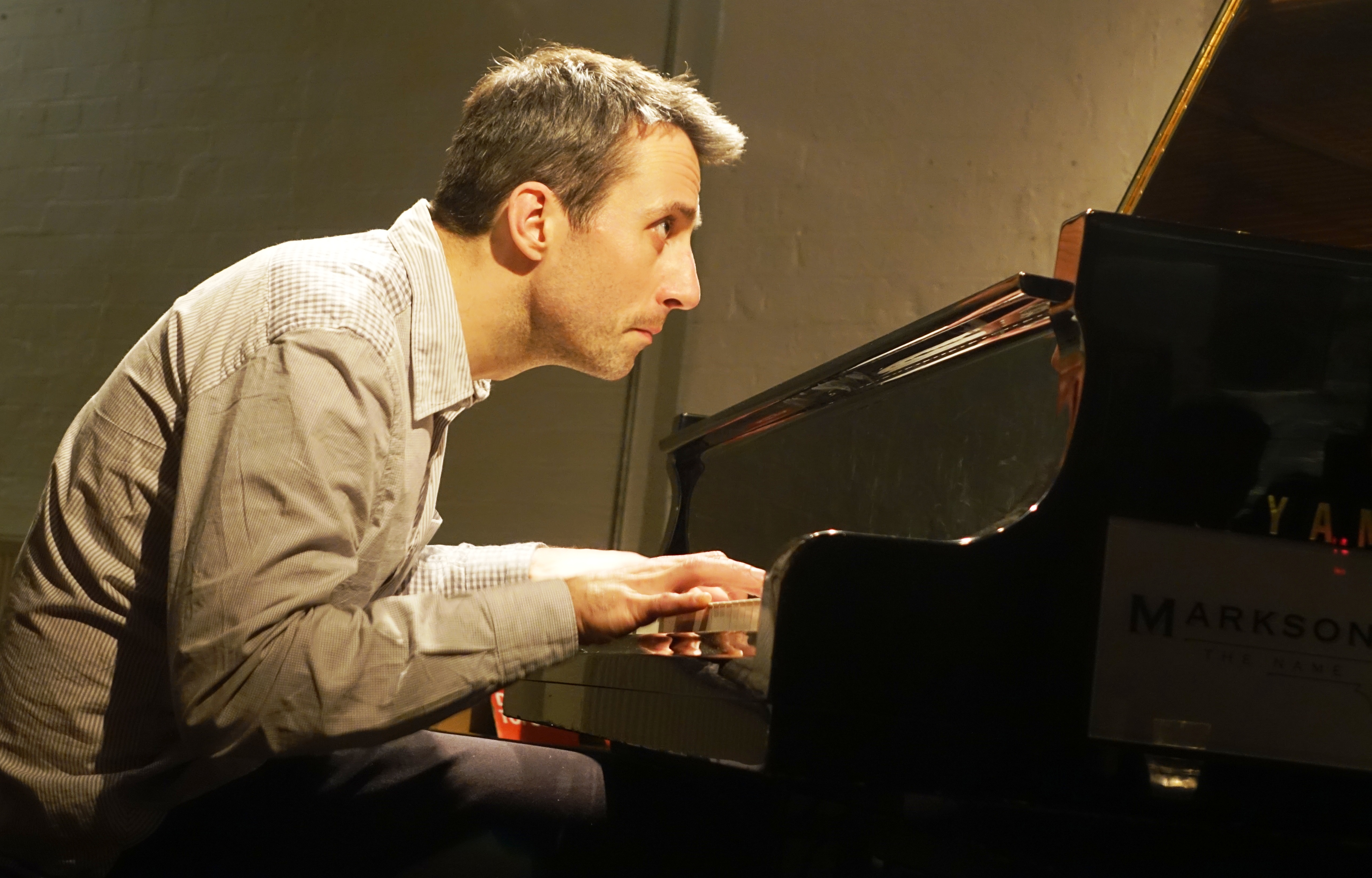 Alexander Hawkins at Cafe Oto, London in April 2019