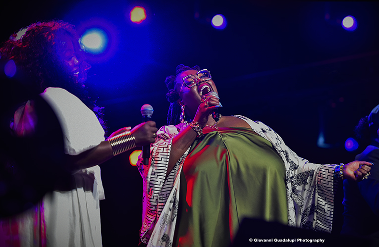 Berget Lewis and Shirma Rouse