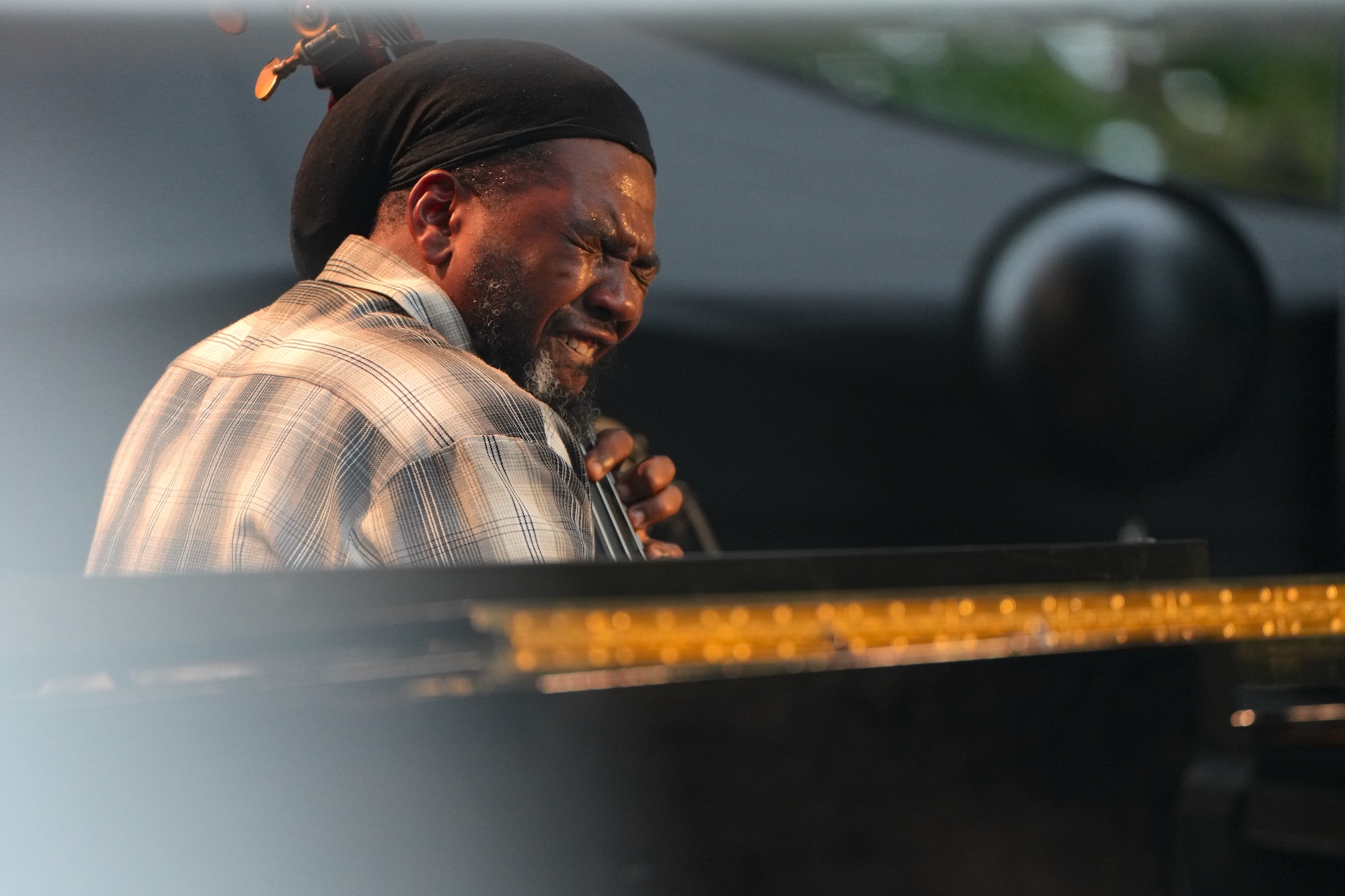 Dezron Douglas / Ravi Coltrane, Charlie Parker Jazz Festival, NYC, 30 August 2026 — jazz photo by ell D. | All About Jazz