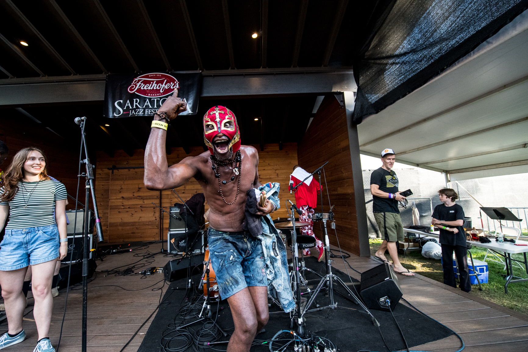 Jupiter & Okwess at the 2023 Freihofer's Saratoga Jazz Festival
