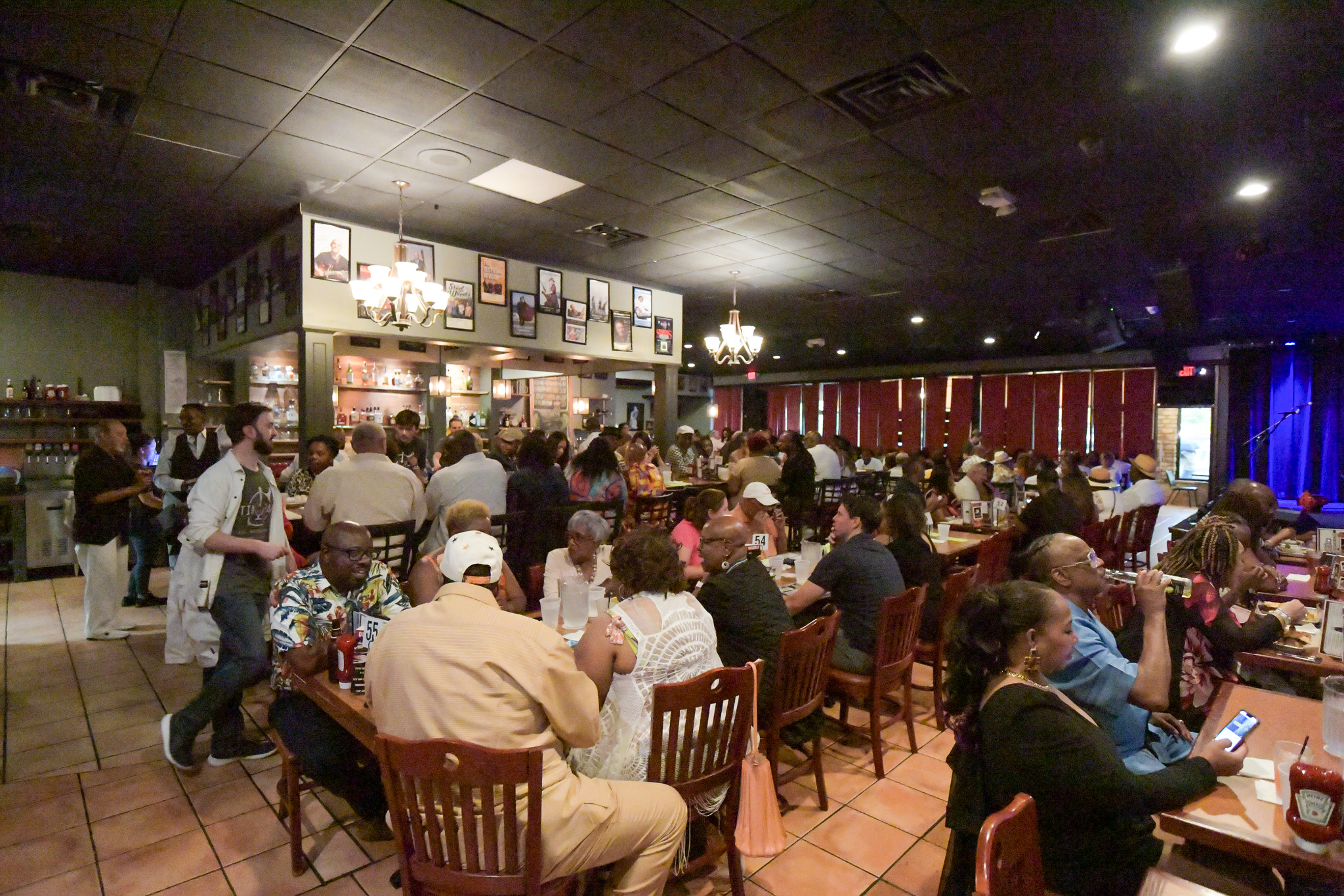 jazz fans at The Tin Pan