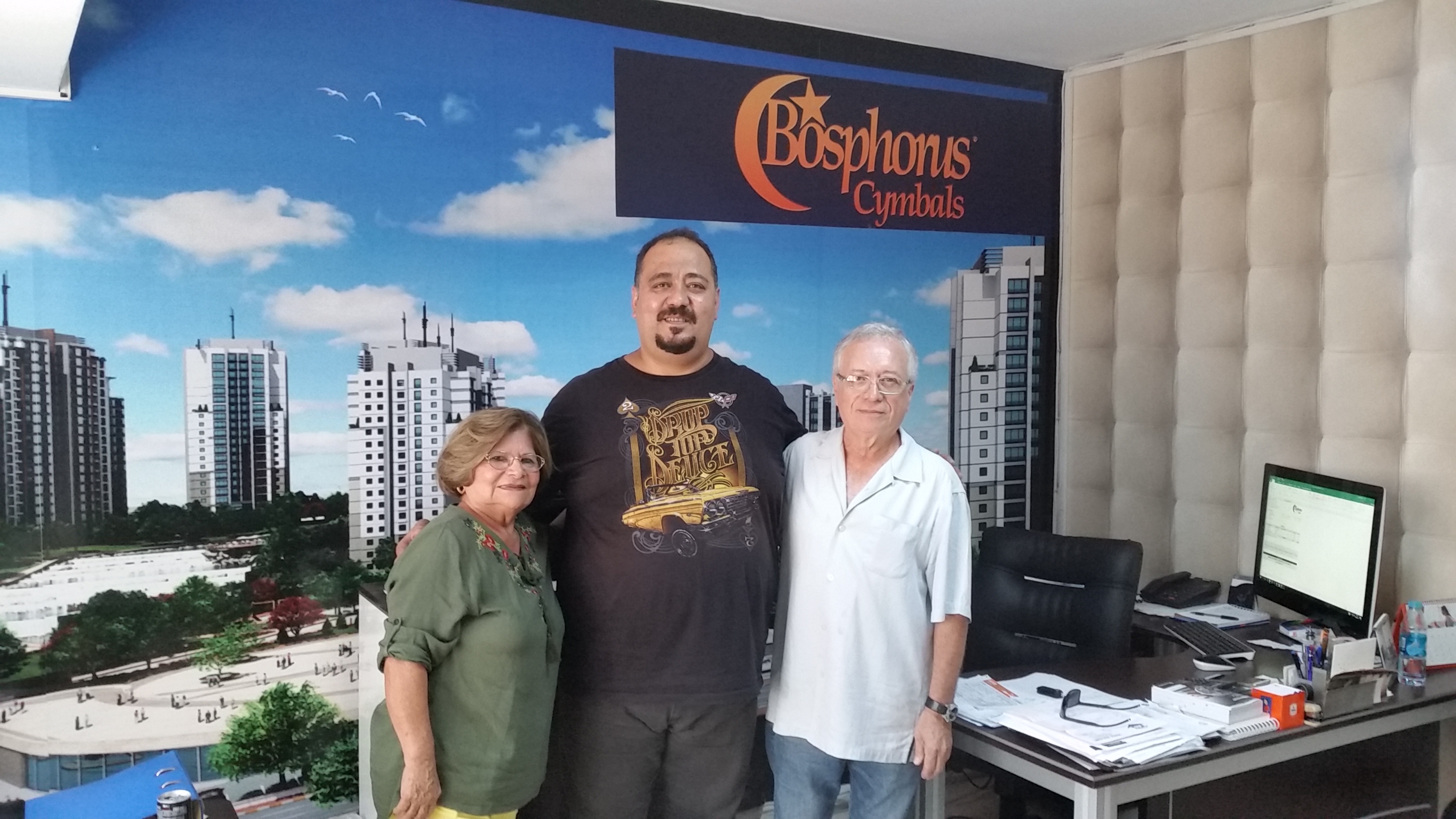 with Emrah Sipahi at Bosphorus office