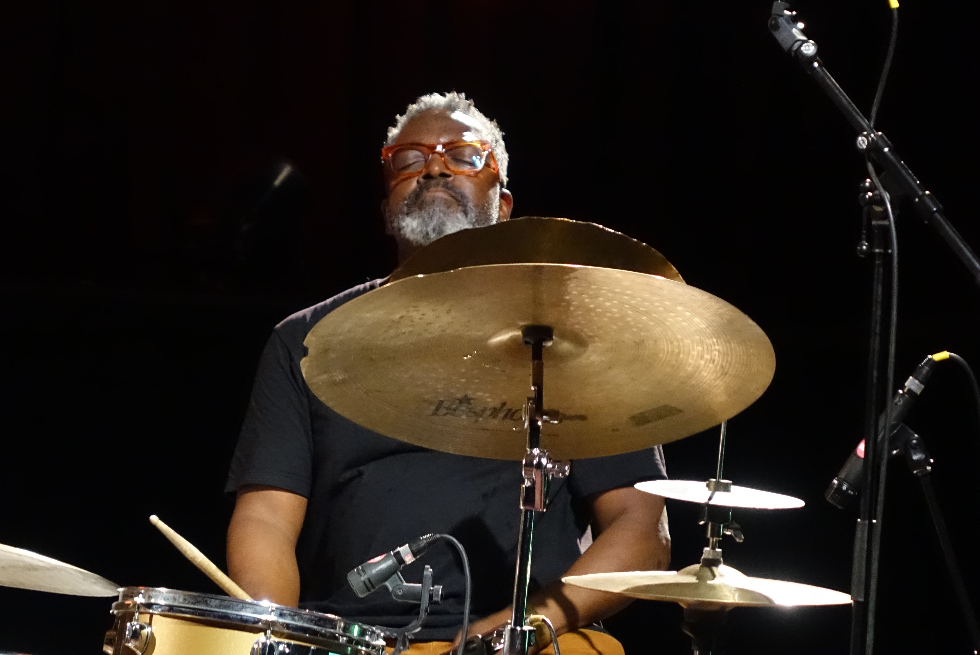 Gerald Cleaver at Summer Bummer 2026 — jazz photo by John Sharpe | All About Jazz