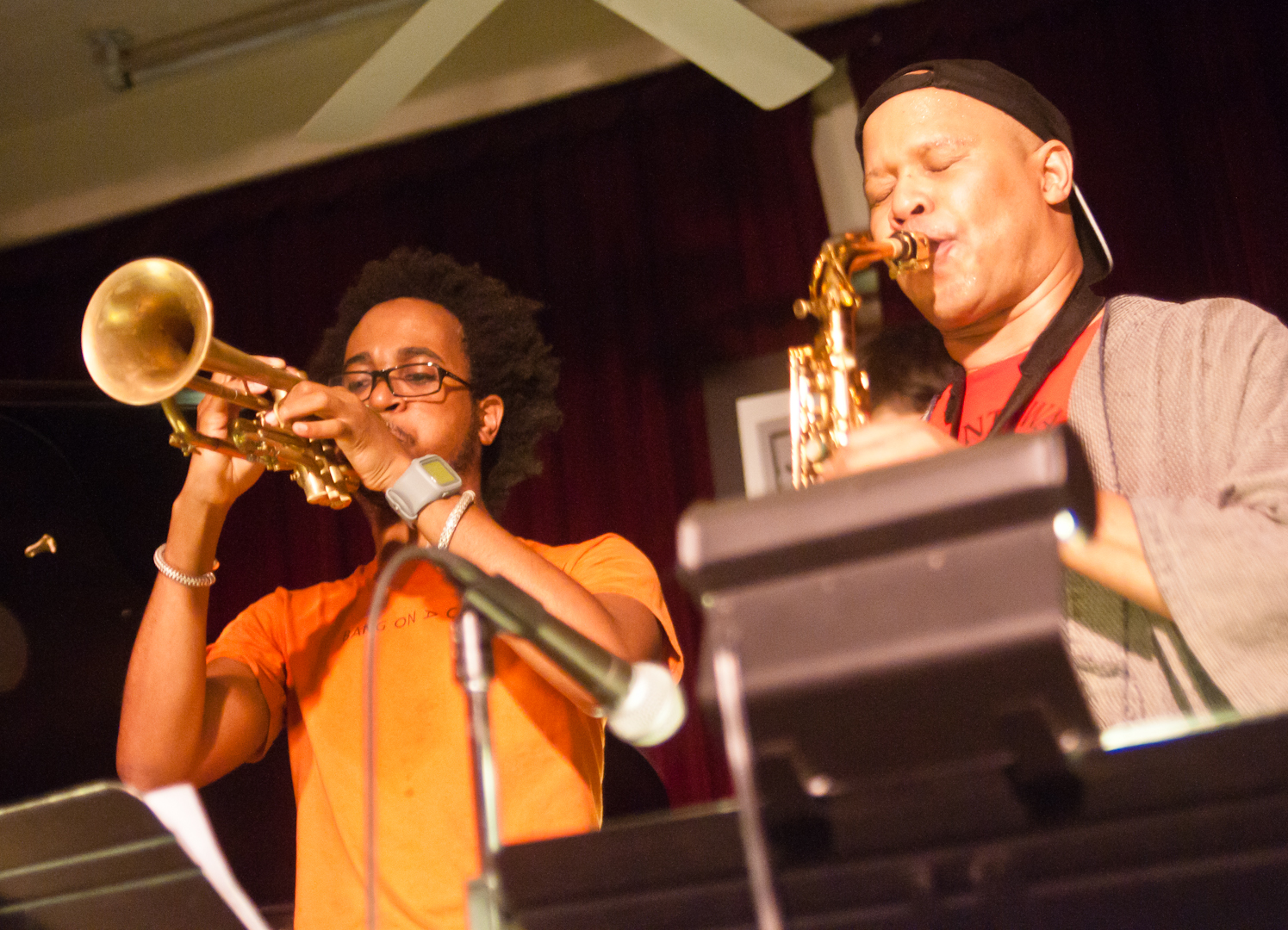 Jonathan Finlayson and Steve Coleman with Five Elements at the Jazz Gallery